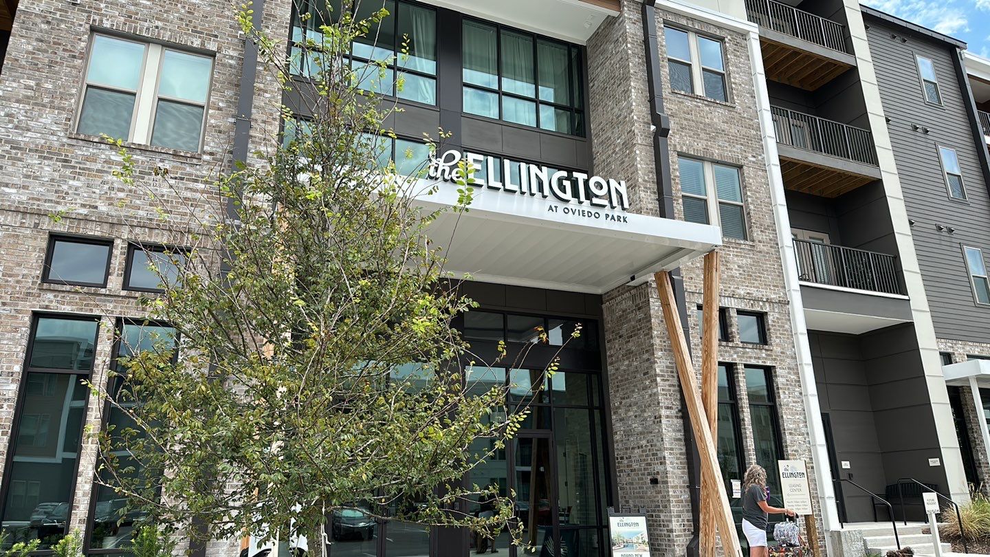 Soldier Mounted Channel Letters for Ellington by SignCrafters