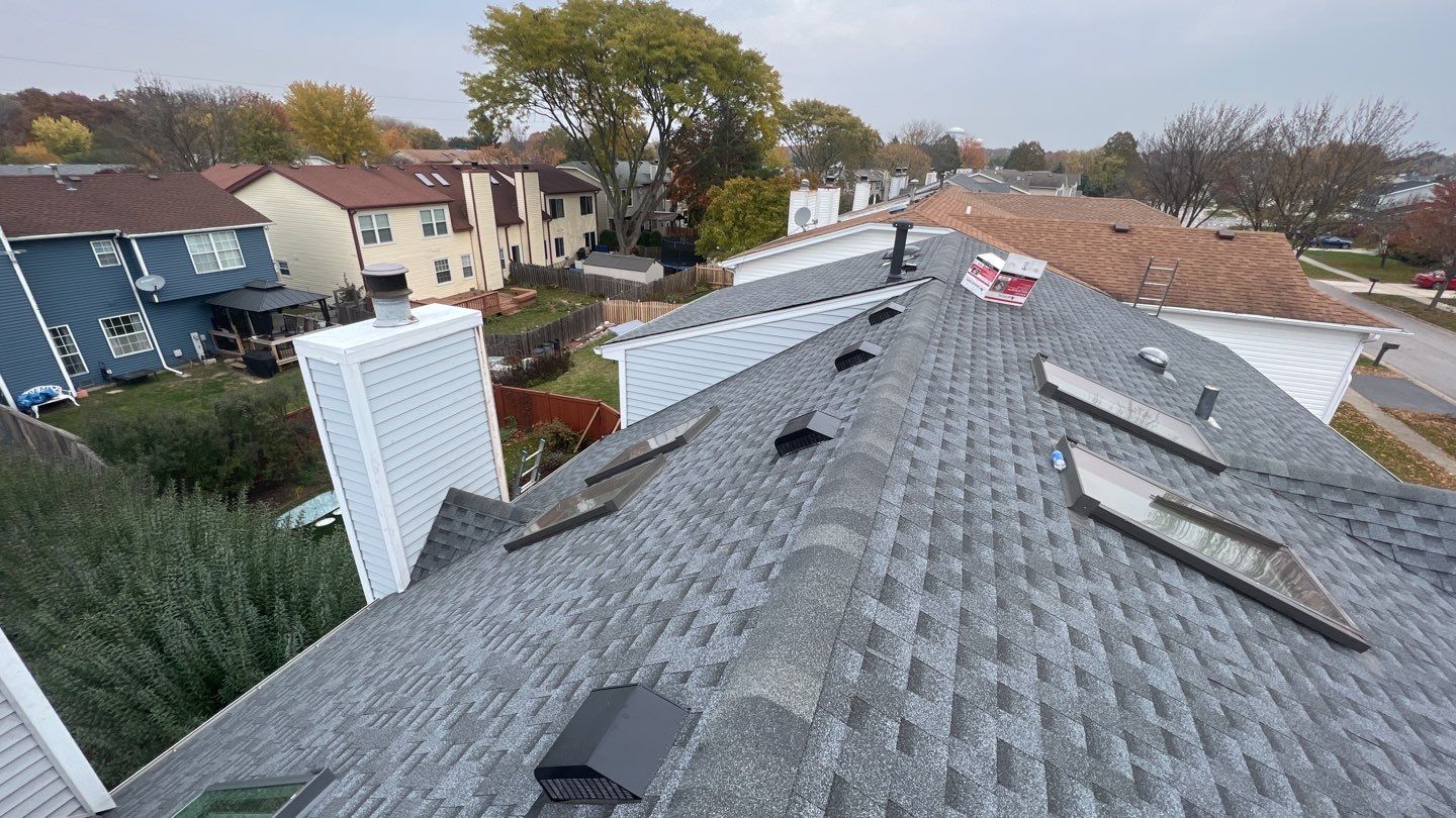 Multi-family unit roof replacement. using GAF Timberline HDZ by Pro Home Services Inc