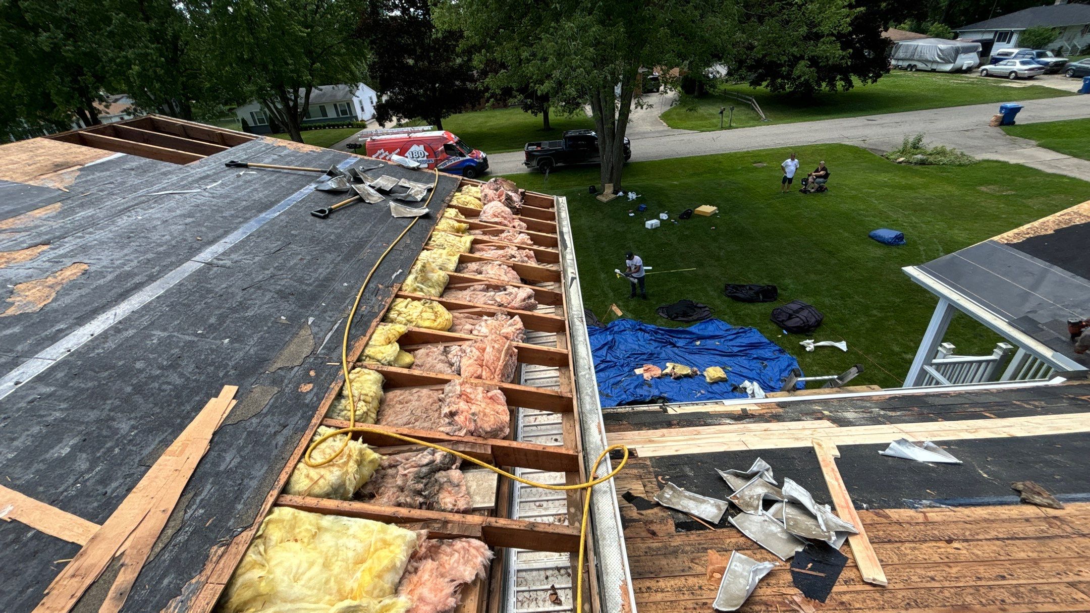 Roof Replacement using Owens Corning by 180 Contractors