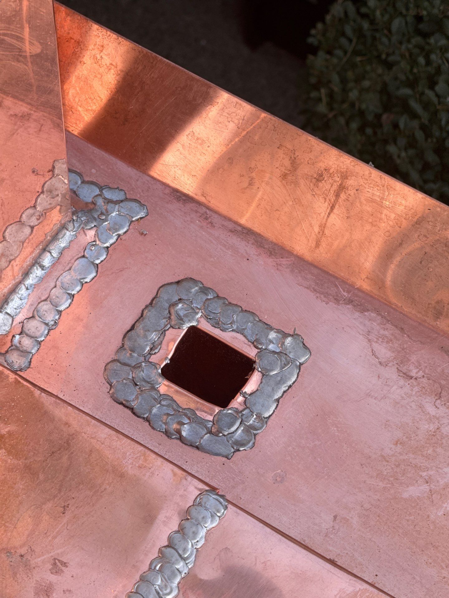 Flat Seam Copper Roof - Newport Residence by Rinaldi Brothers