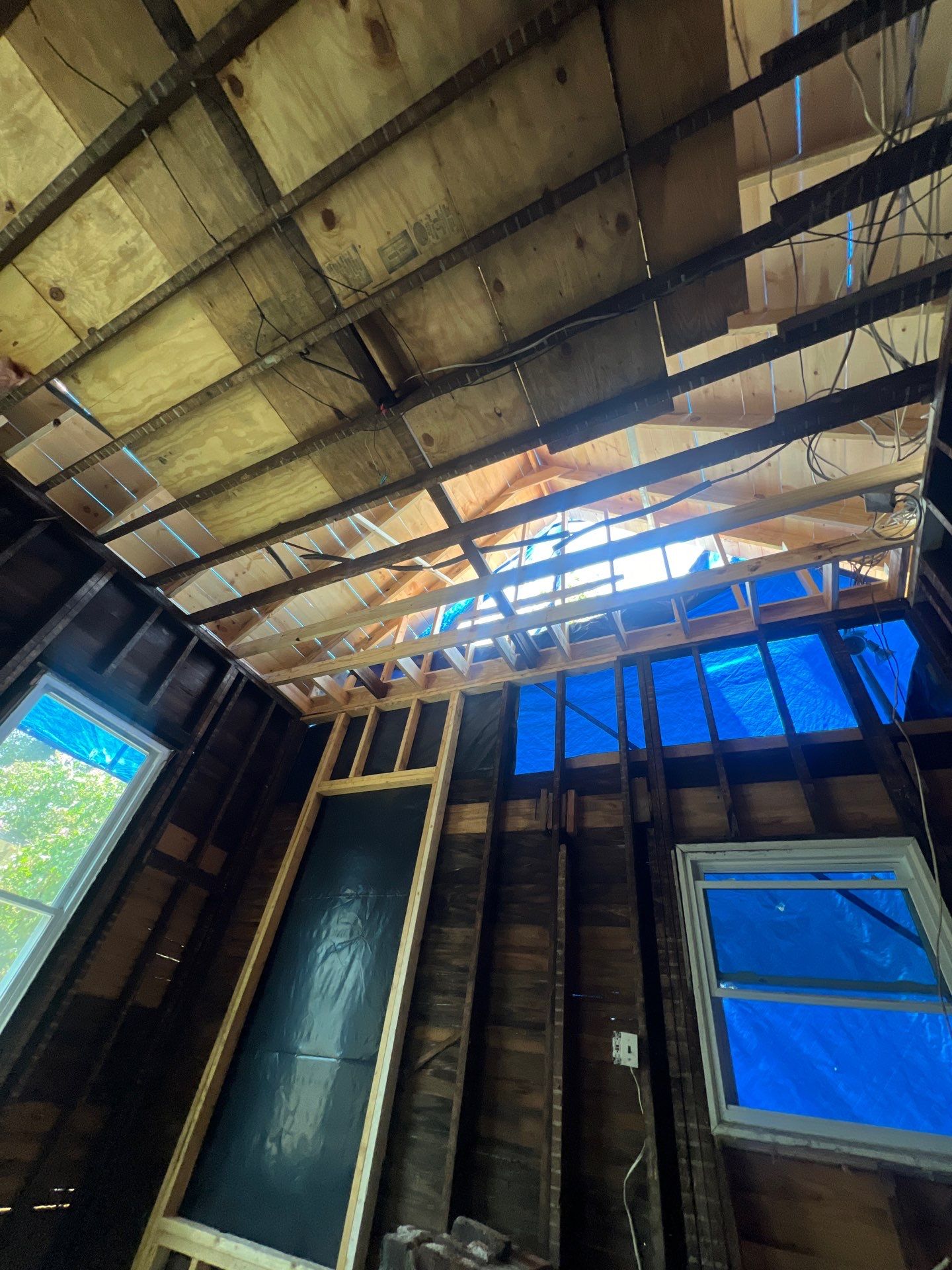 Structural Restoration and Interior Rebuild Following Memphis Storm Damage by Revival Roofing Services