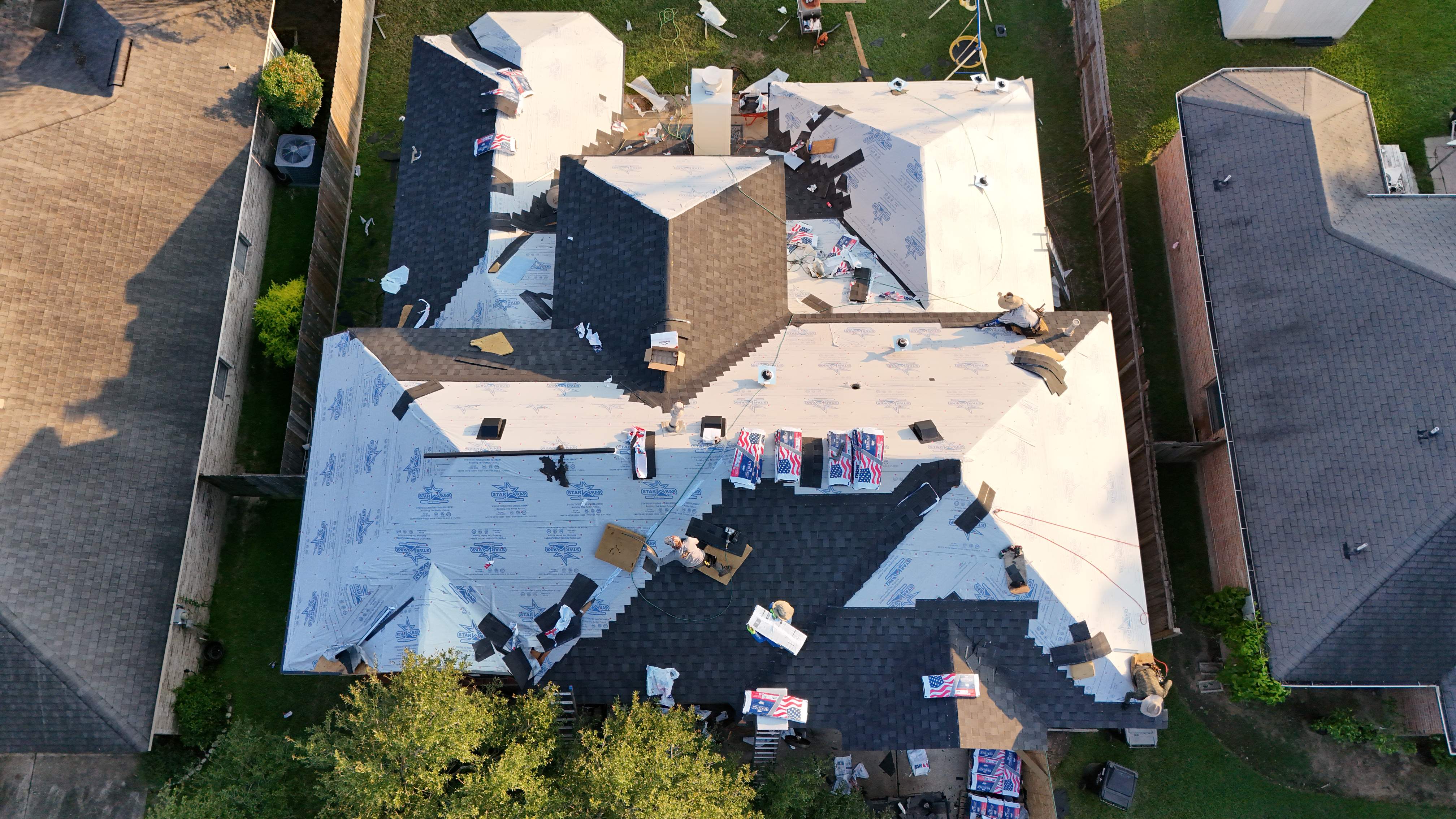 All-Hands Roof Replacement — Houston, TX by PL Roofing & SB Roofing, LLC.
