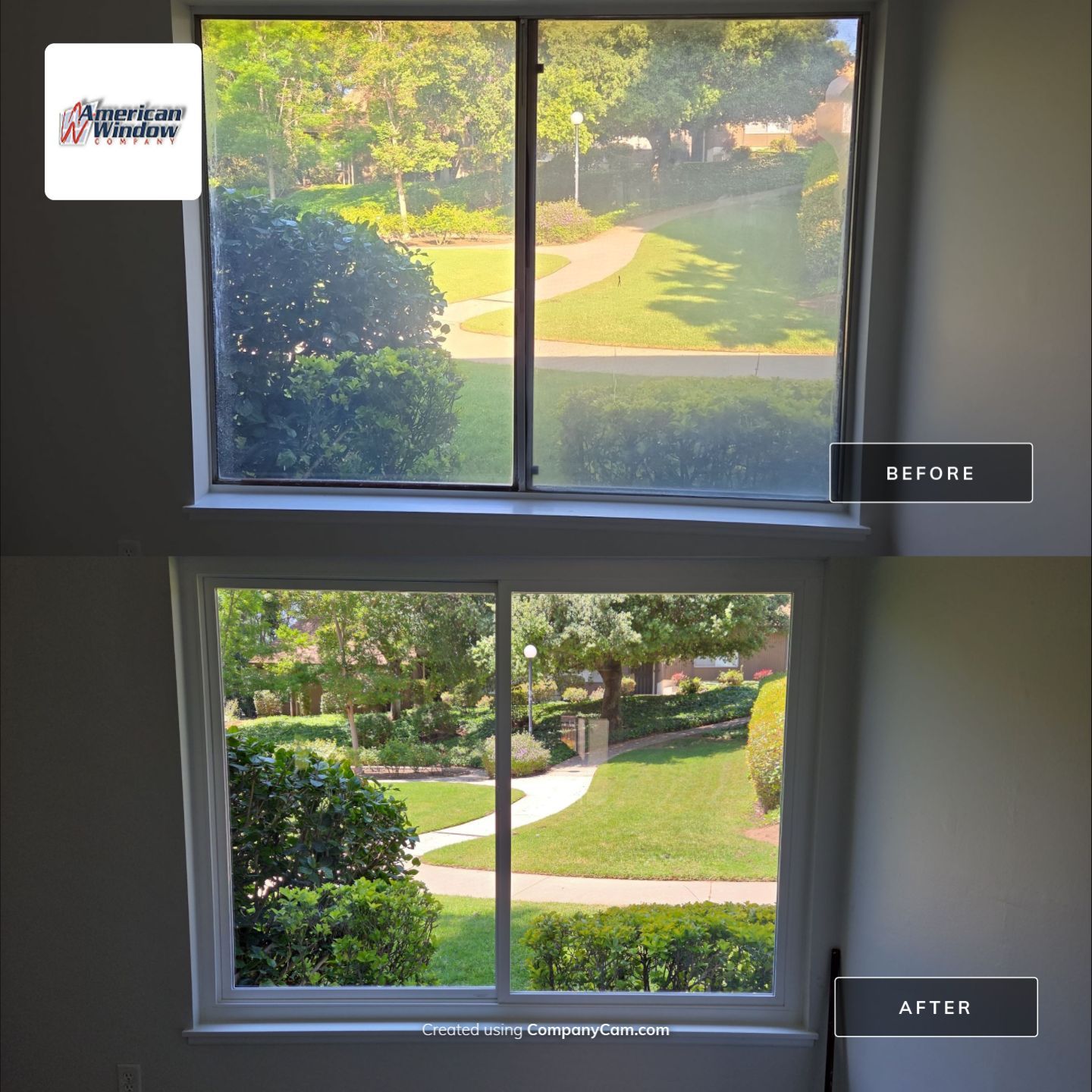 Window Installation using Milgard V250 Style Line by American Window Company