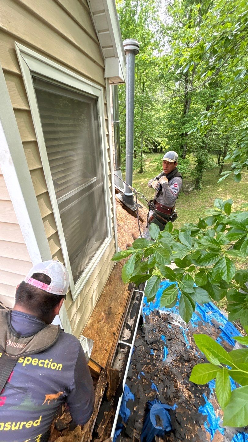 Roof Replacement and cover porch by Deerfield Roofing LLC