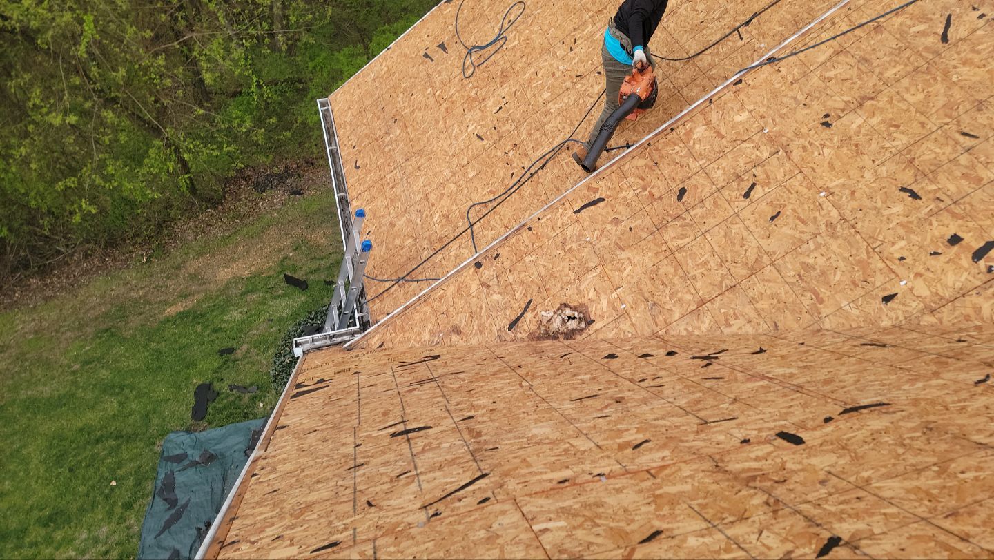 Roof Installation using GAF Timberline HDZ by ExteriorPros