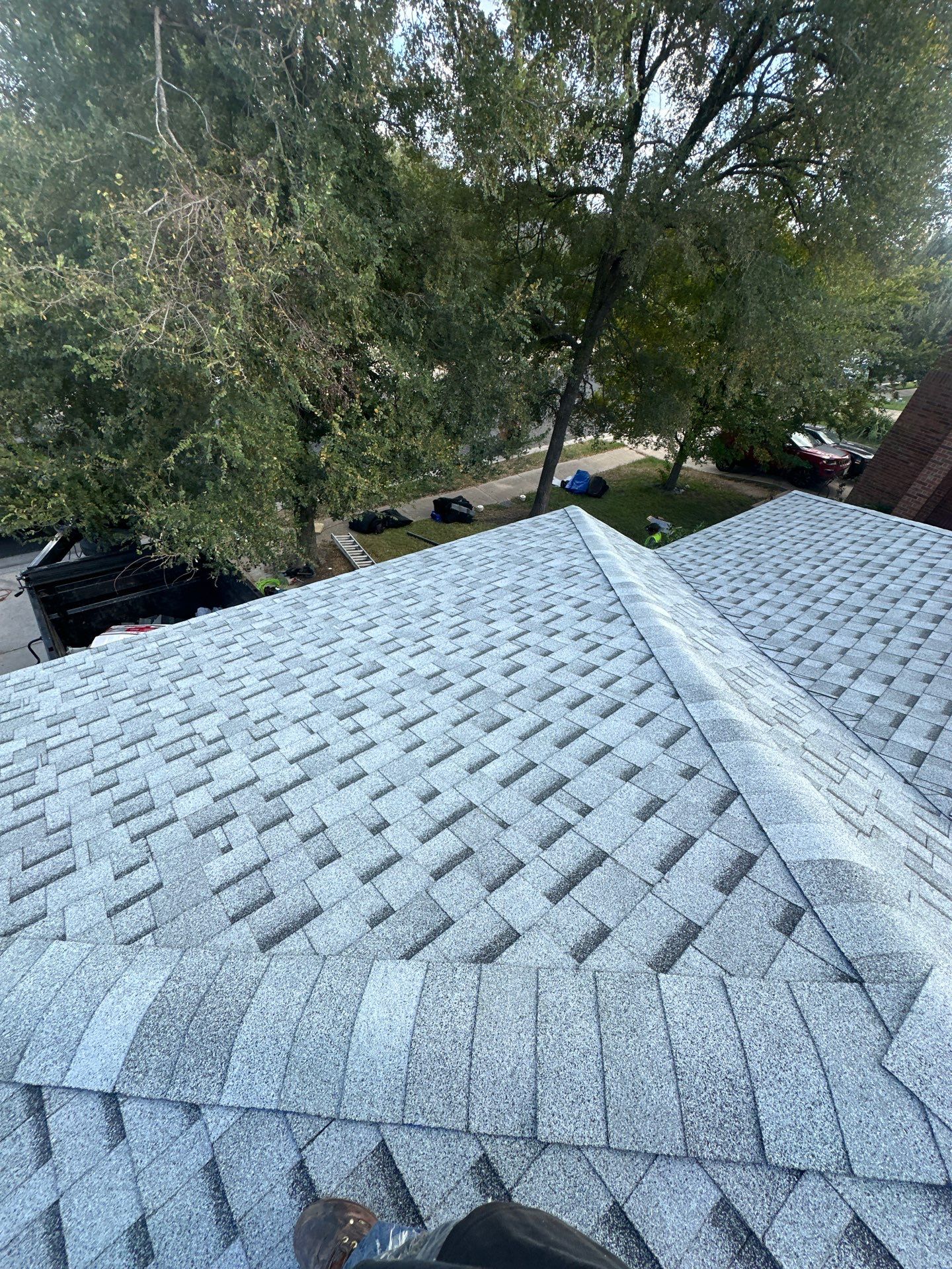 Full Roof Replacement on Hail Damaged Roof in Austin, TX by Cool Roofs