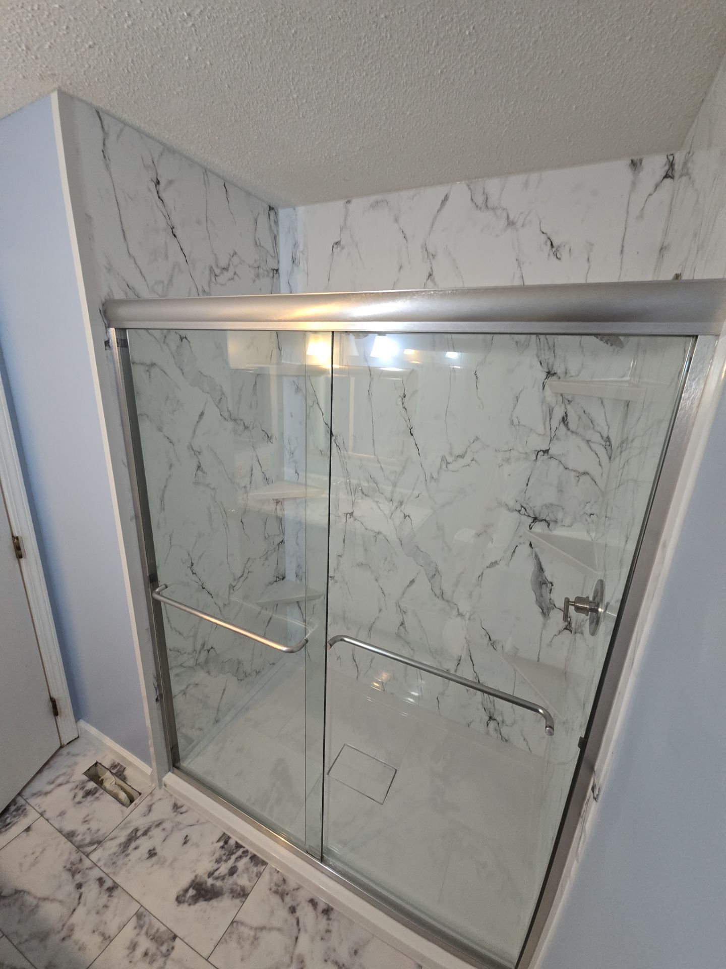 Bathroom Remodel using Acrylic by The Shower Company
