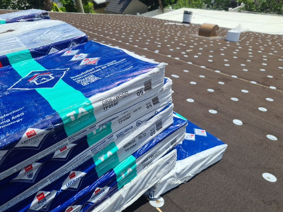 Residential Roofing Installation using GAF by BLUES BROTHERS ROOFING