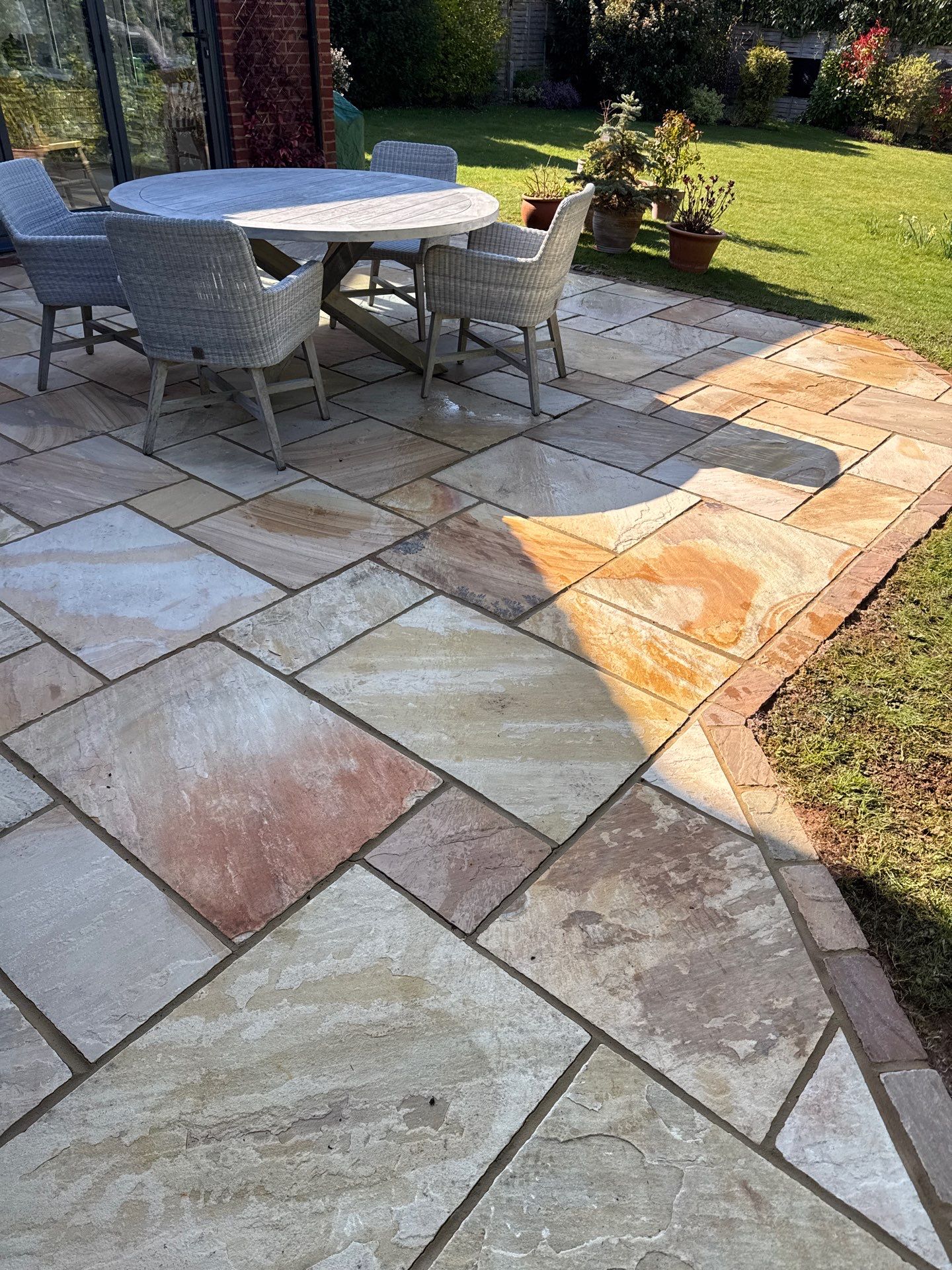 Exterior Clean - Roof - Patio - Driveway using Honda 15lpm Low Pressure Washing Machine by Ges Exterior Cleaning ltd