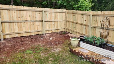 Dogear Wood Privacy Fence