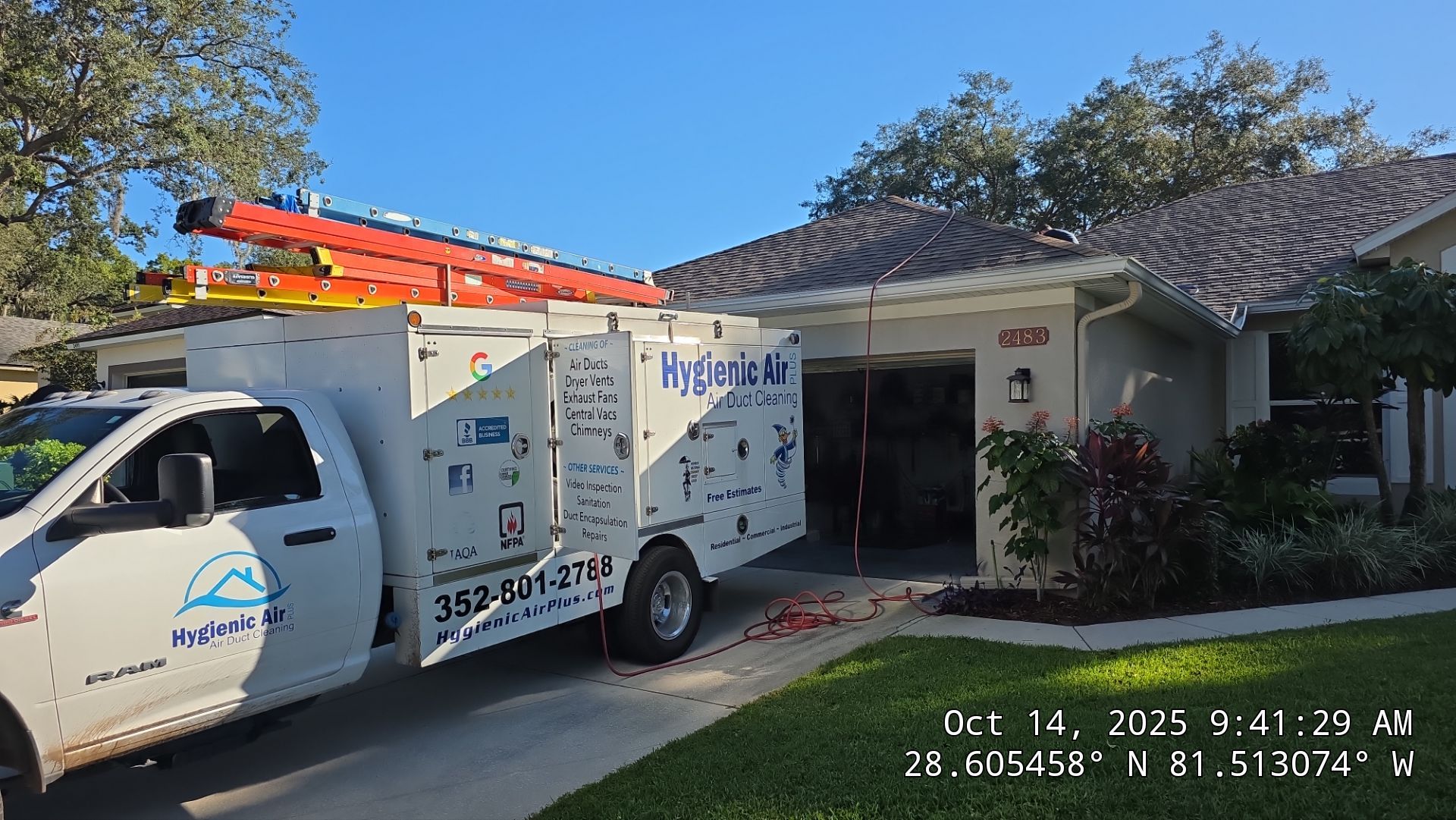 Dryer Vent Cleaning in Ocoee by Hygienic Air, Inc