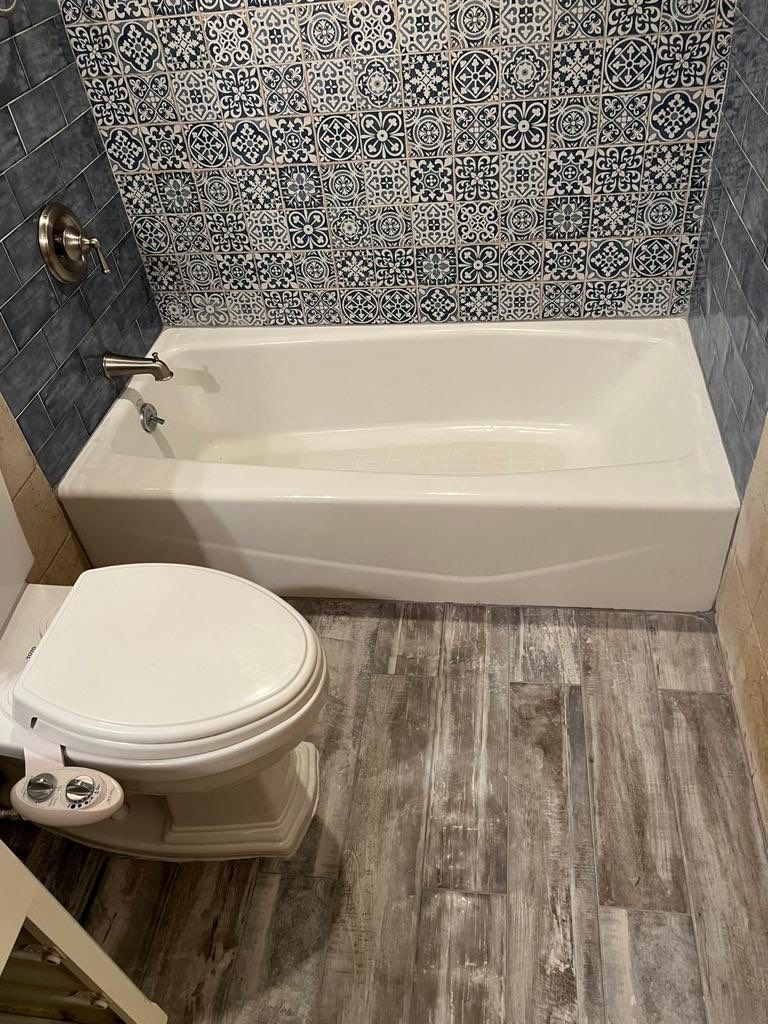 Bathroom Remodel using Tile by Home Concepts Construction