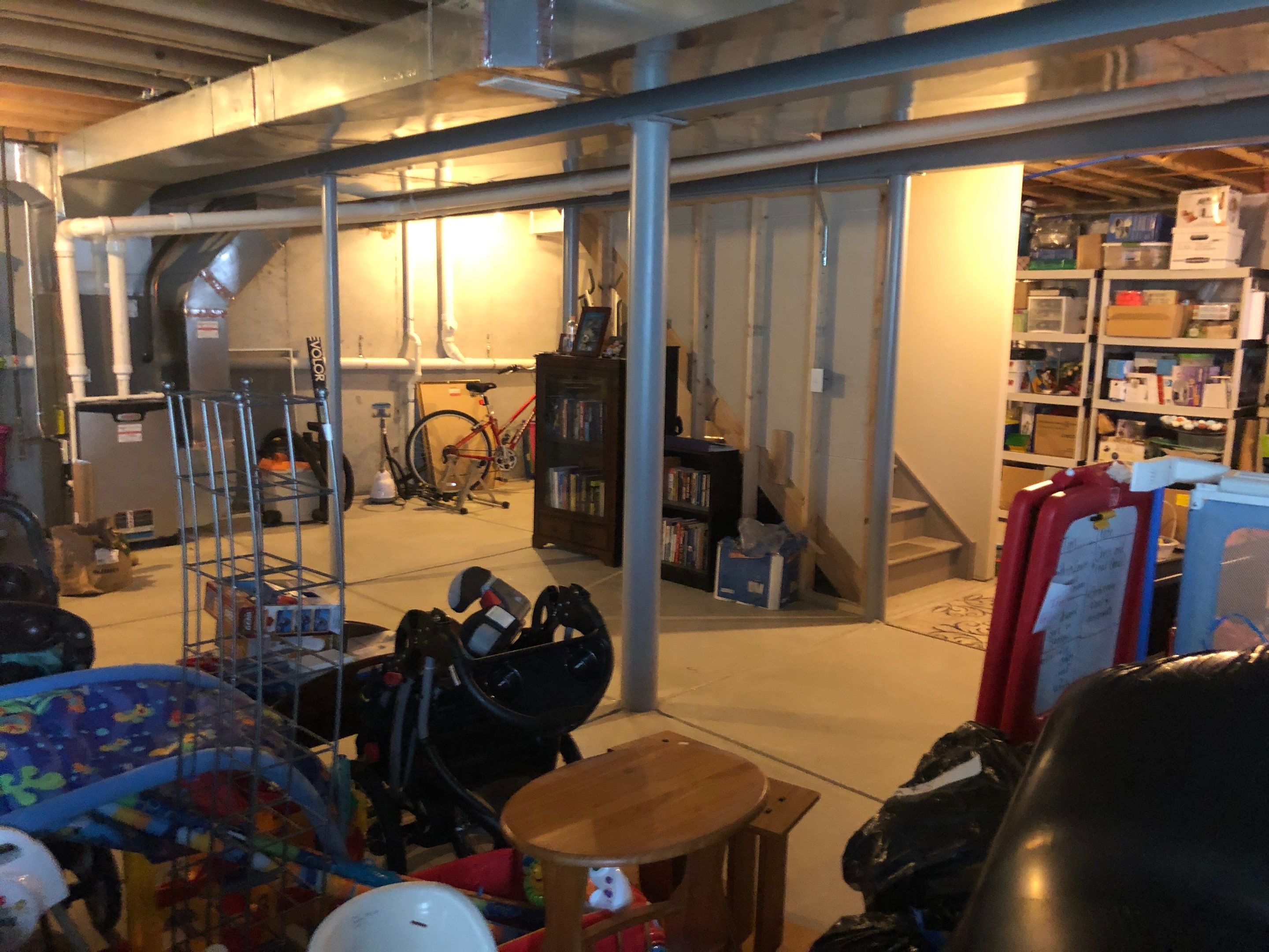 Basement Remodel by Ivy Lea Construction