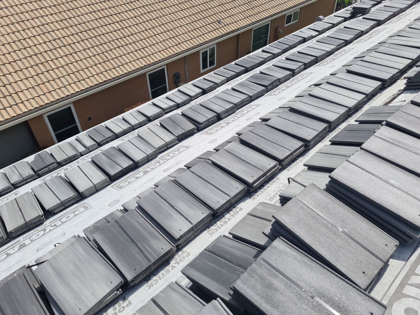 Residential Roofing Installation using Eagle Roofing Tile by BLUES BROTHERS ROOFING