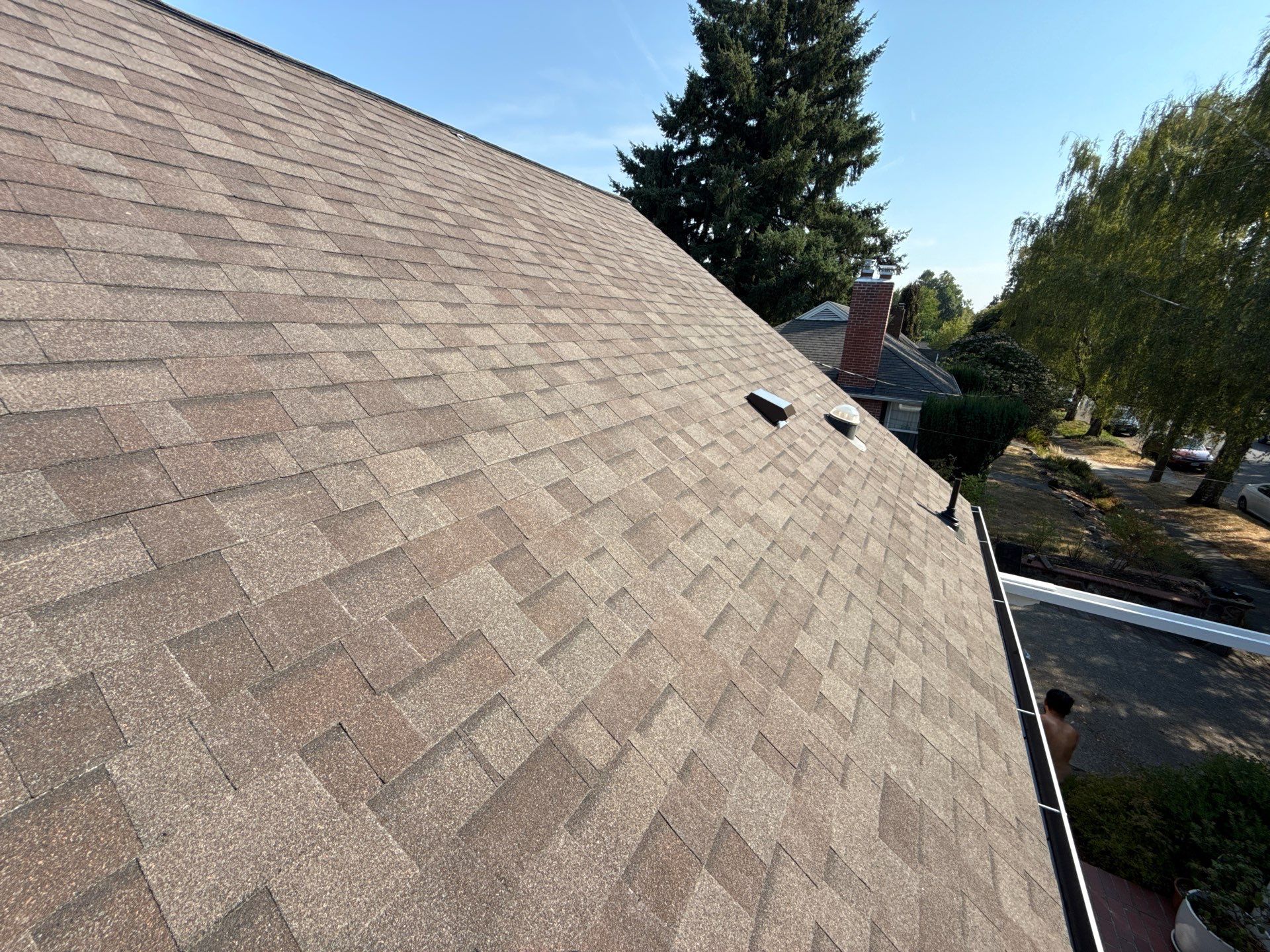 Project in Portland by Tom Leach Roofing