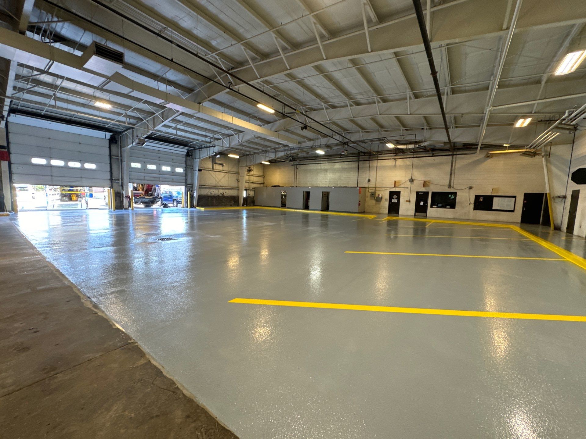 Shop Floor Epoxy! by Gordon Painting