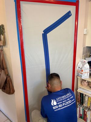 AC Leak Water Damage — Lehigh Acres, FL