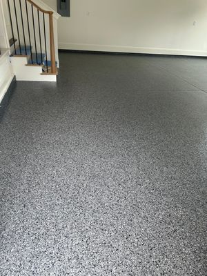 Garage Floor Coating using Nightfall