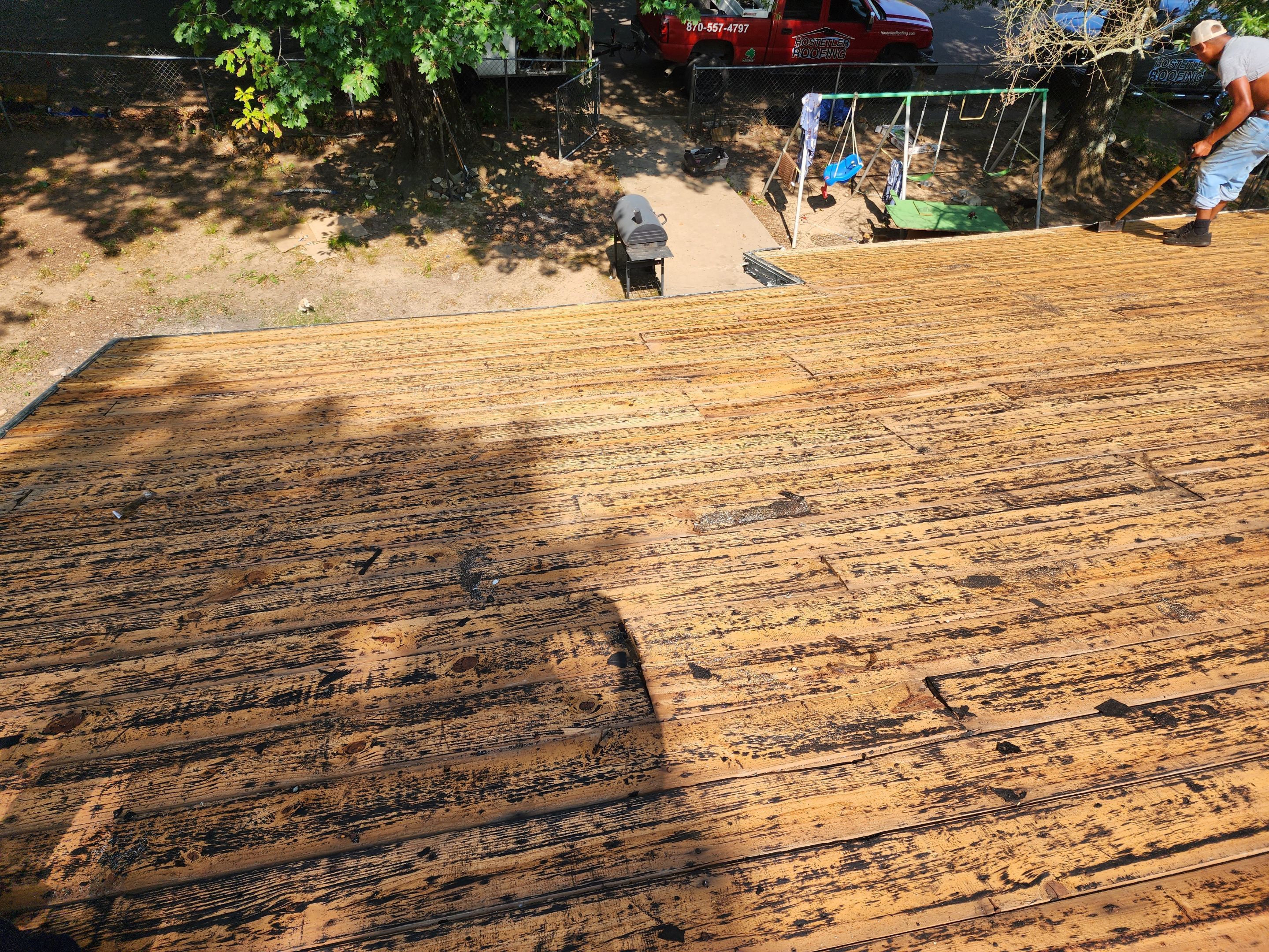 Residential Roofing Installation using 29 Gauge Galvalume Metal by Hostetler Roofing