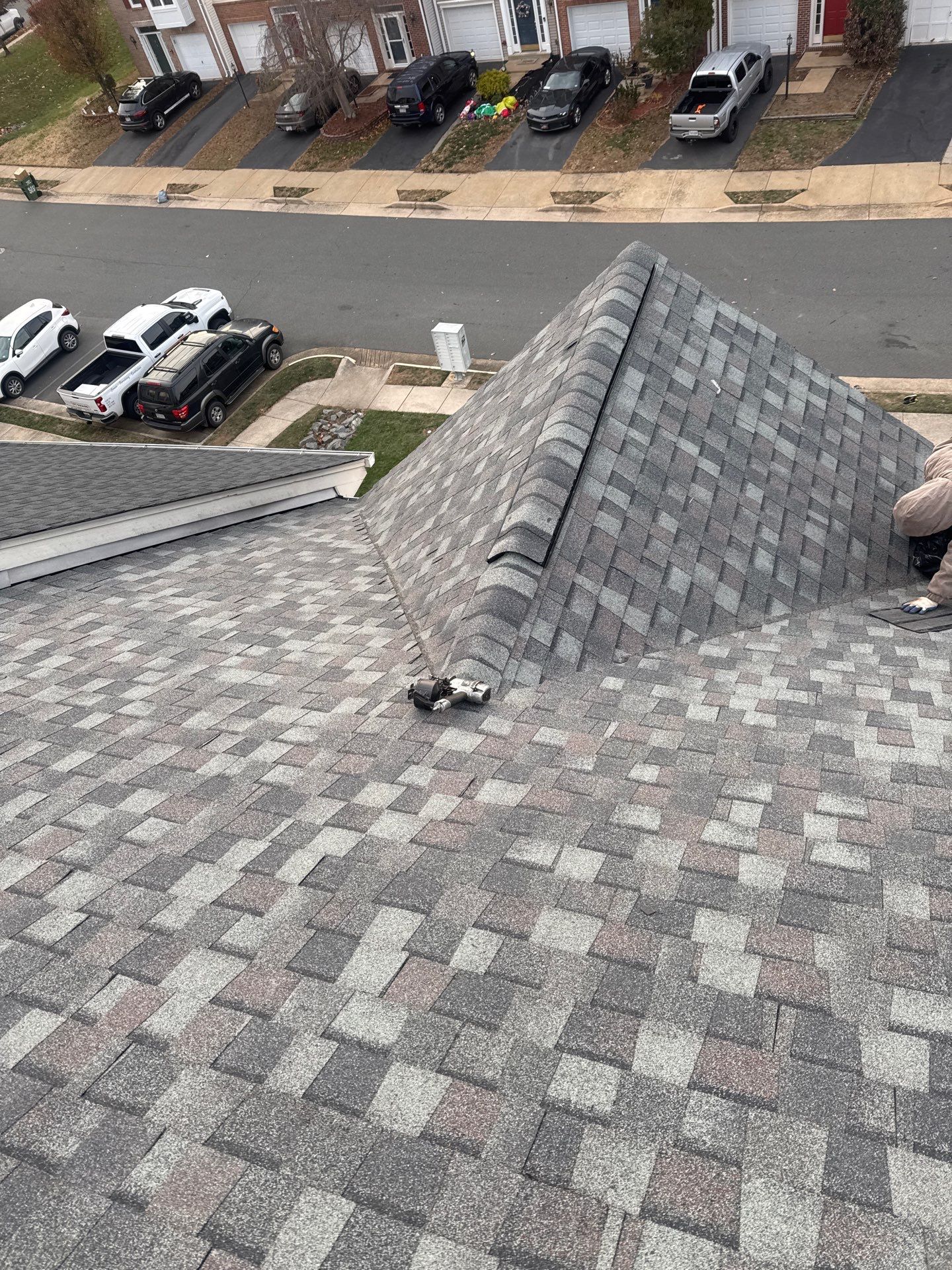 Bristow: Residential Roof Replacement with CertainTeed Landmark Pro in Max Def Colonial Slate by RM Banning, Inc.