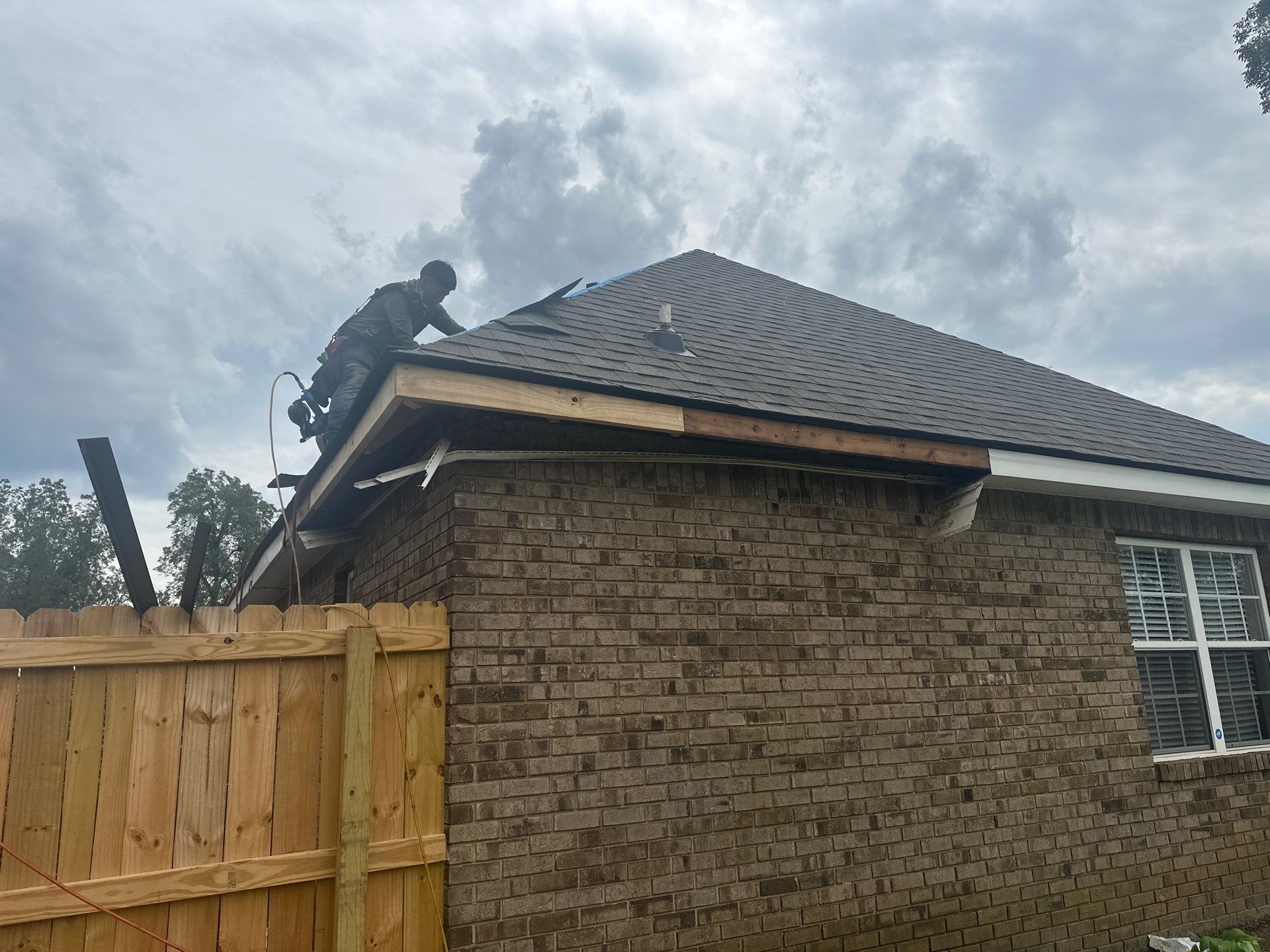 Project in Warner Robins by Aultman Roofing