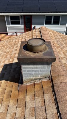 Turtle Shell gutter protection installation in Woodridge, IL 60517, photograph 5