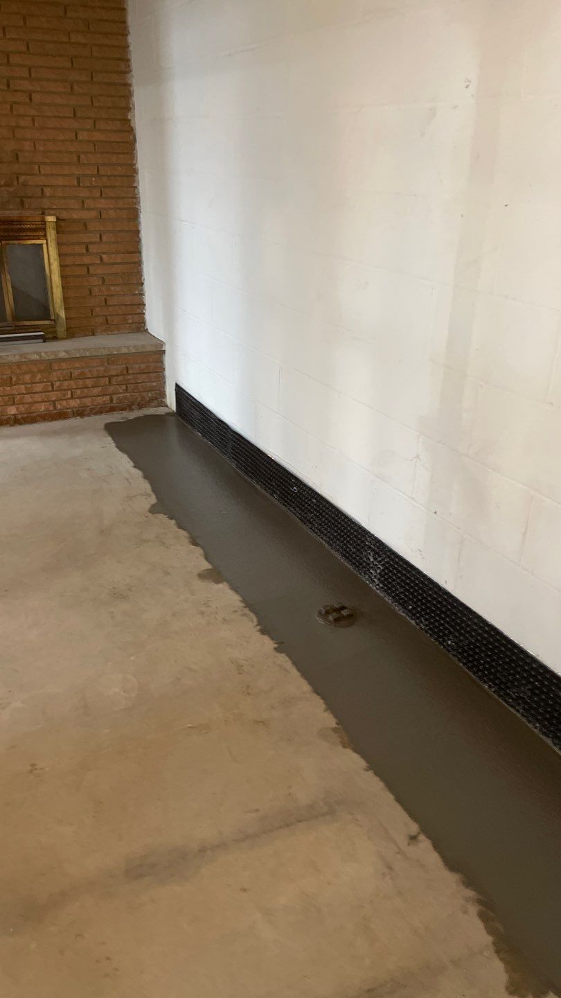 Tying Into an Existing Drain Tile System for Alec by Waterproofing Northeast