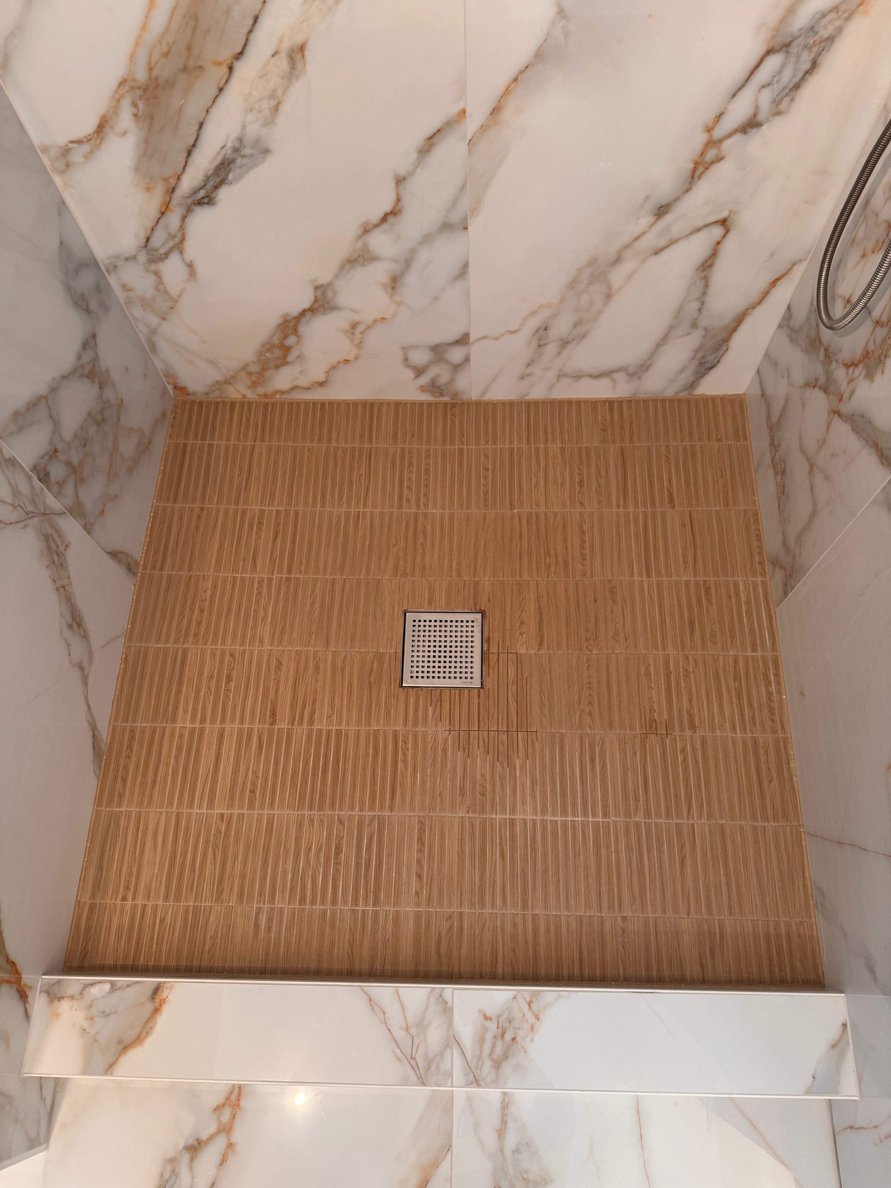 Master bathroom renovation by Prudencio