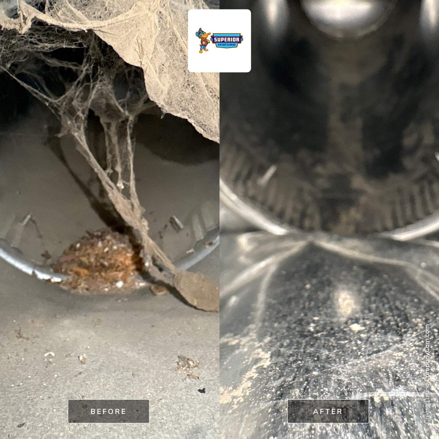 Air Duct Cleaning With a Vacuum Truck in Deerfield, OH by Superior Air Duct Cleaning
