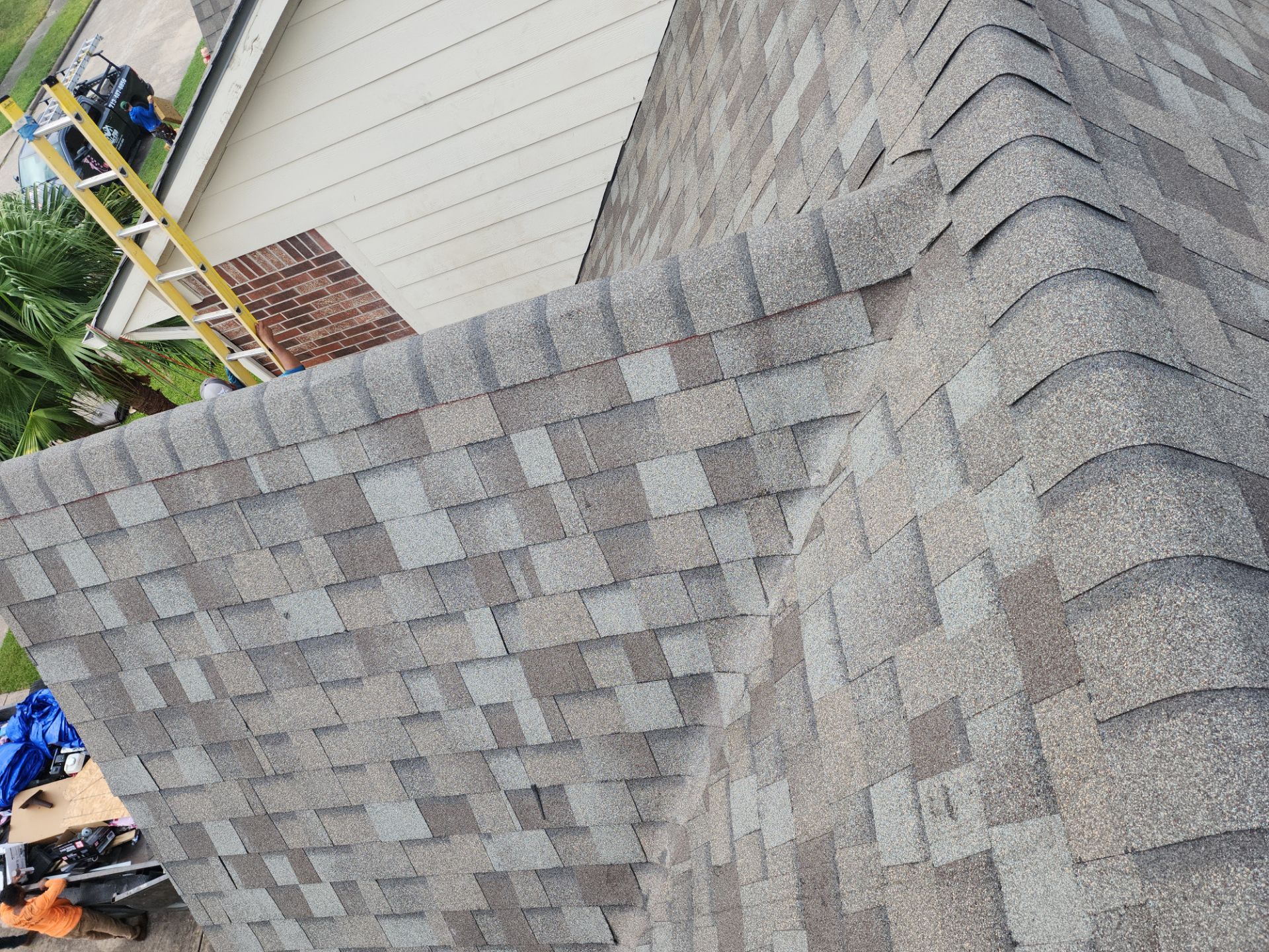 Residential Roofing Installation using Owen's Corning Duration (Lifetime) Shingles by Roof Repair Company