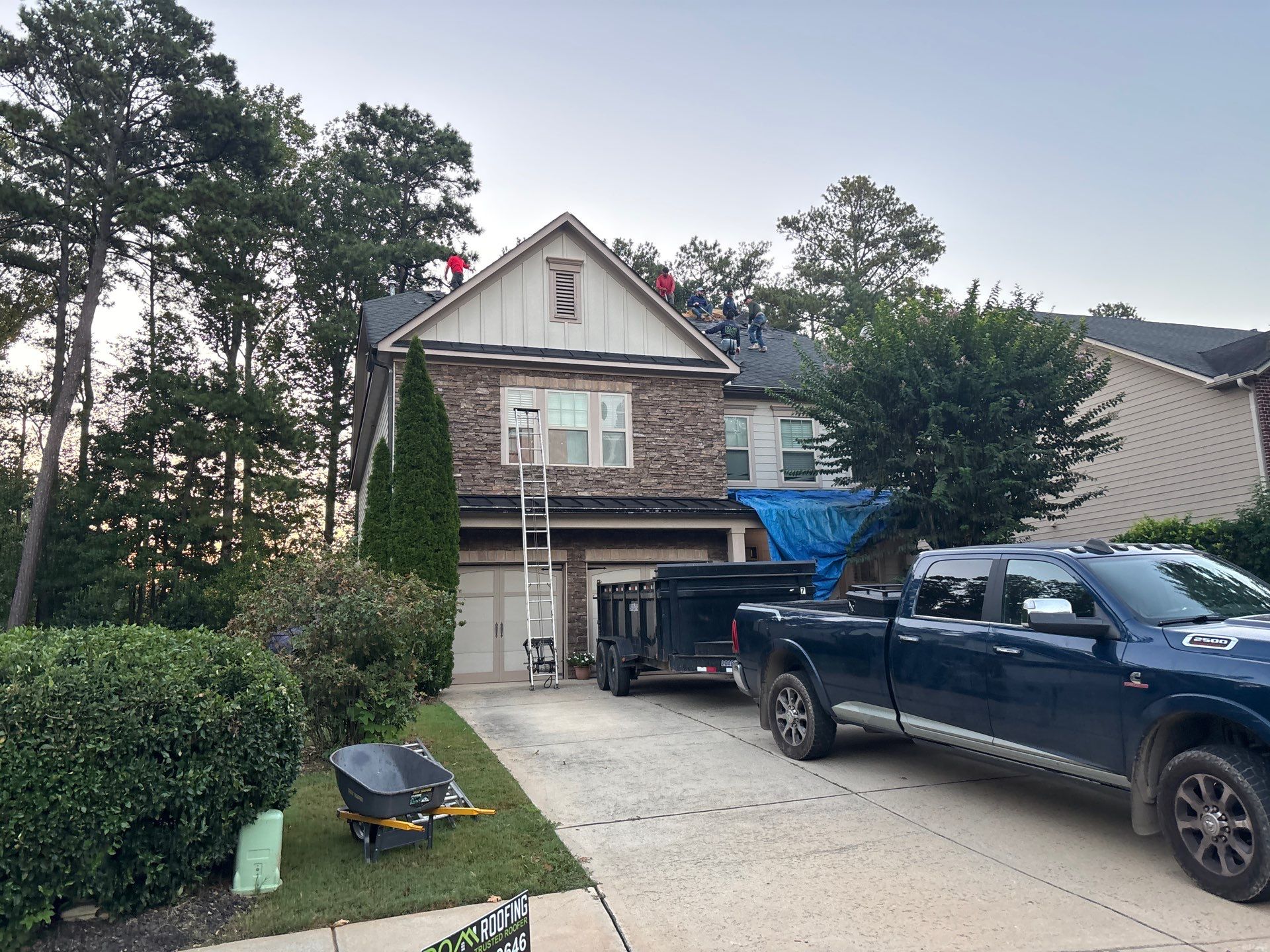 Jordan Lane Alpharetta Roof Replacement  by Dom Roofing & Restoration