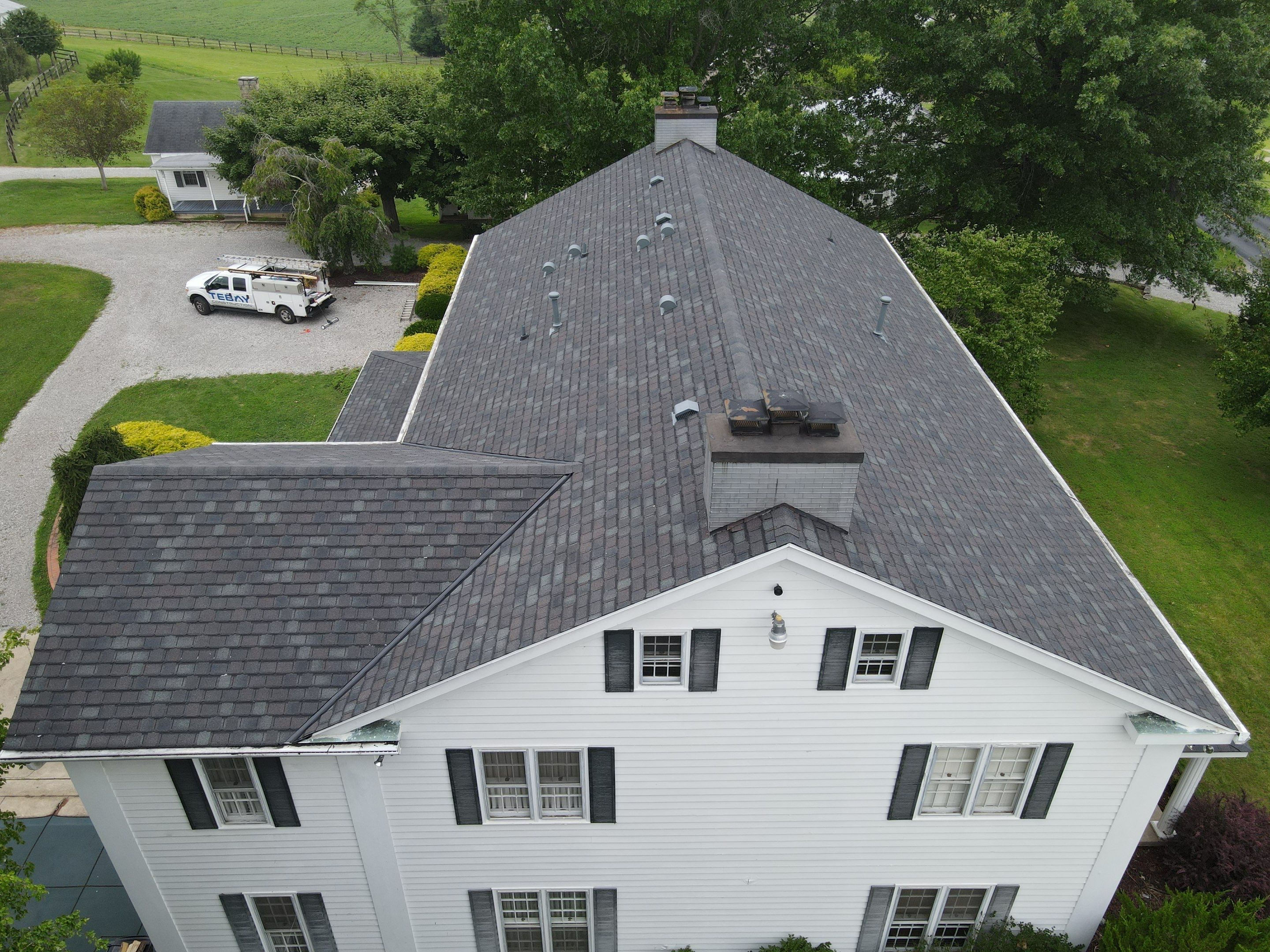 Residential Roofing Installation using GAF Timberline HDZ by Rainstoppers Roofing
