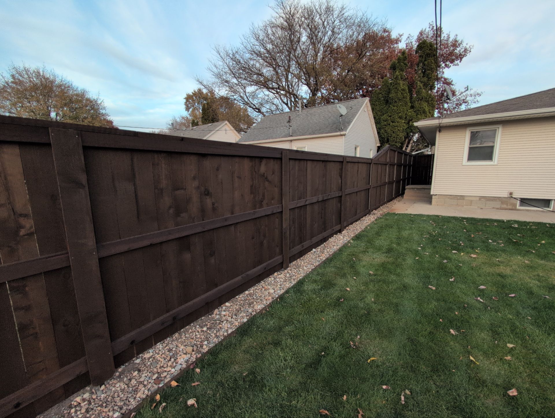 Project in Waterloo by Perfect Picket Fence and Stain