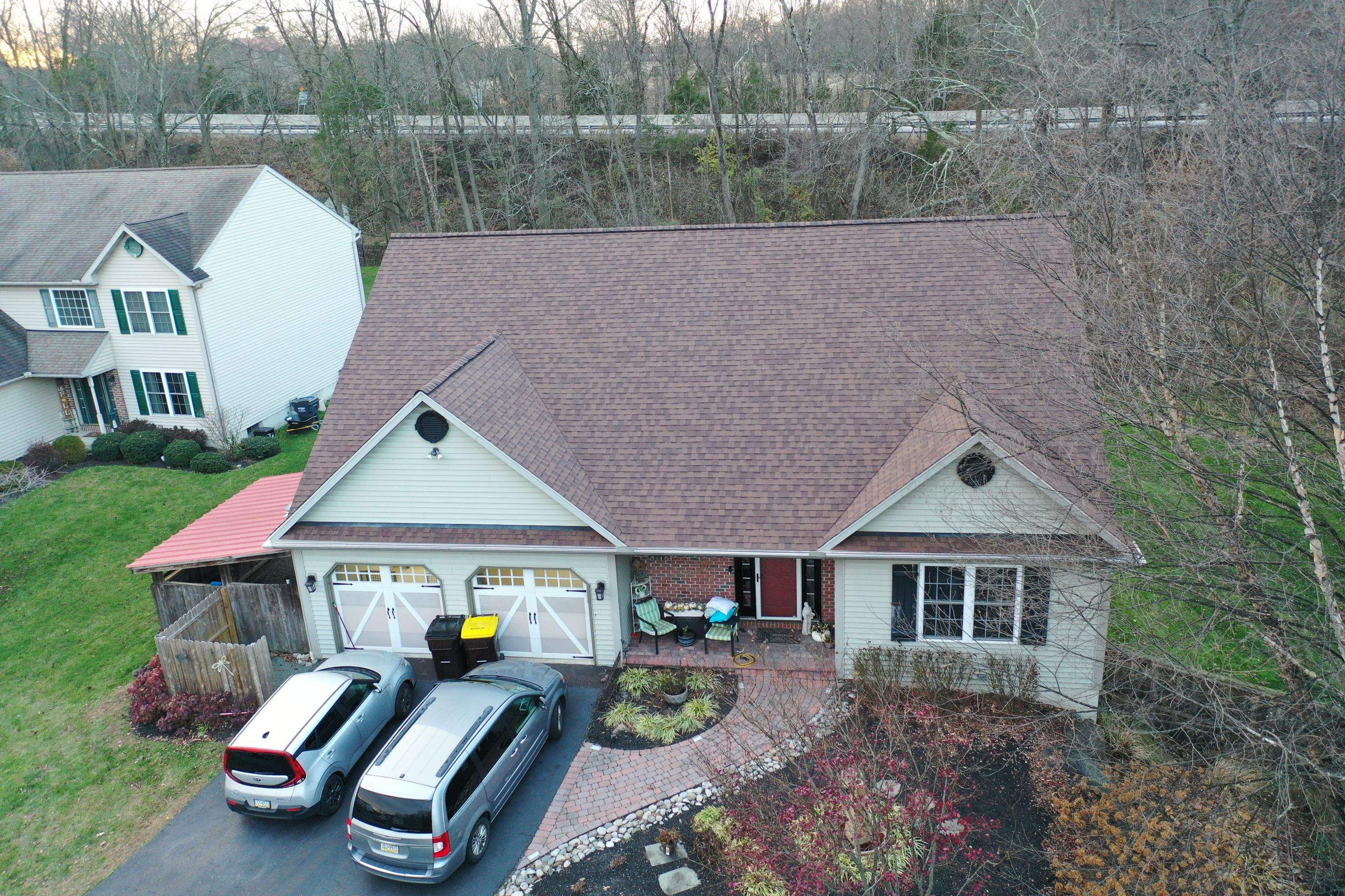 Roofing Installation using CertainTeed Landmark - Burnt Sienna by Storm Guard of Ches-Mont PA
