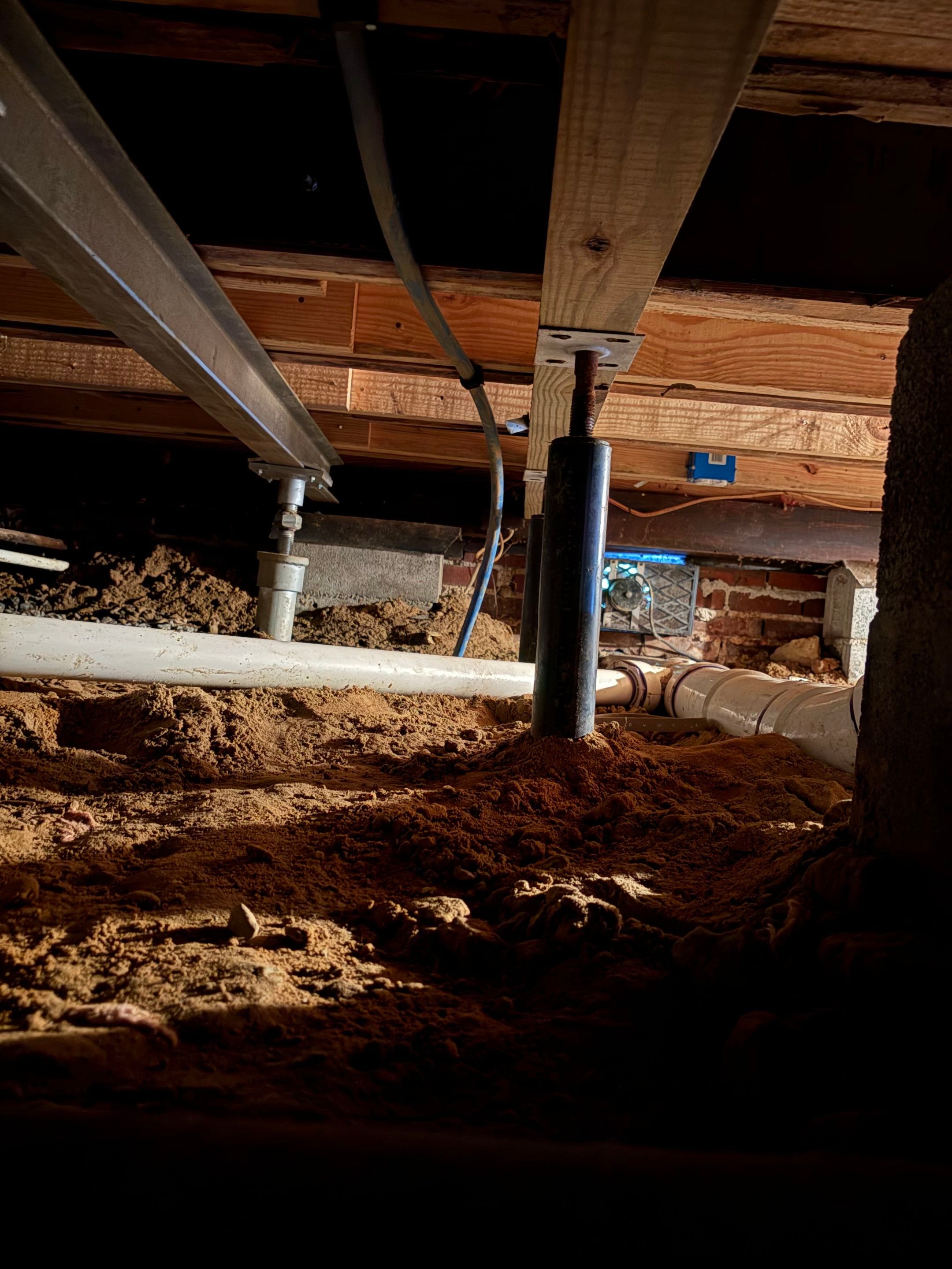 Project in Suffolk by Patriot Crawl Space Repairs