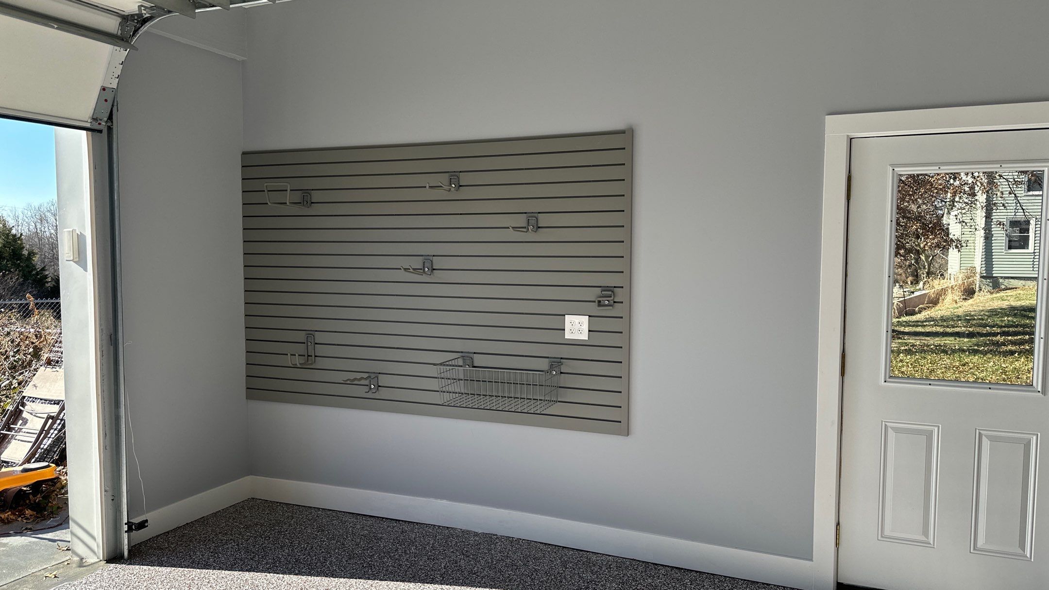 Becky & Brit Upgraded their garage with an amazing cabinet design by Banner Garage