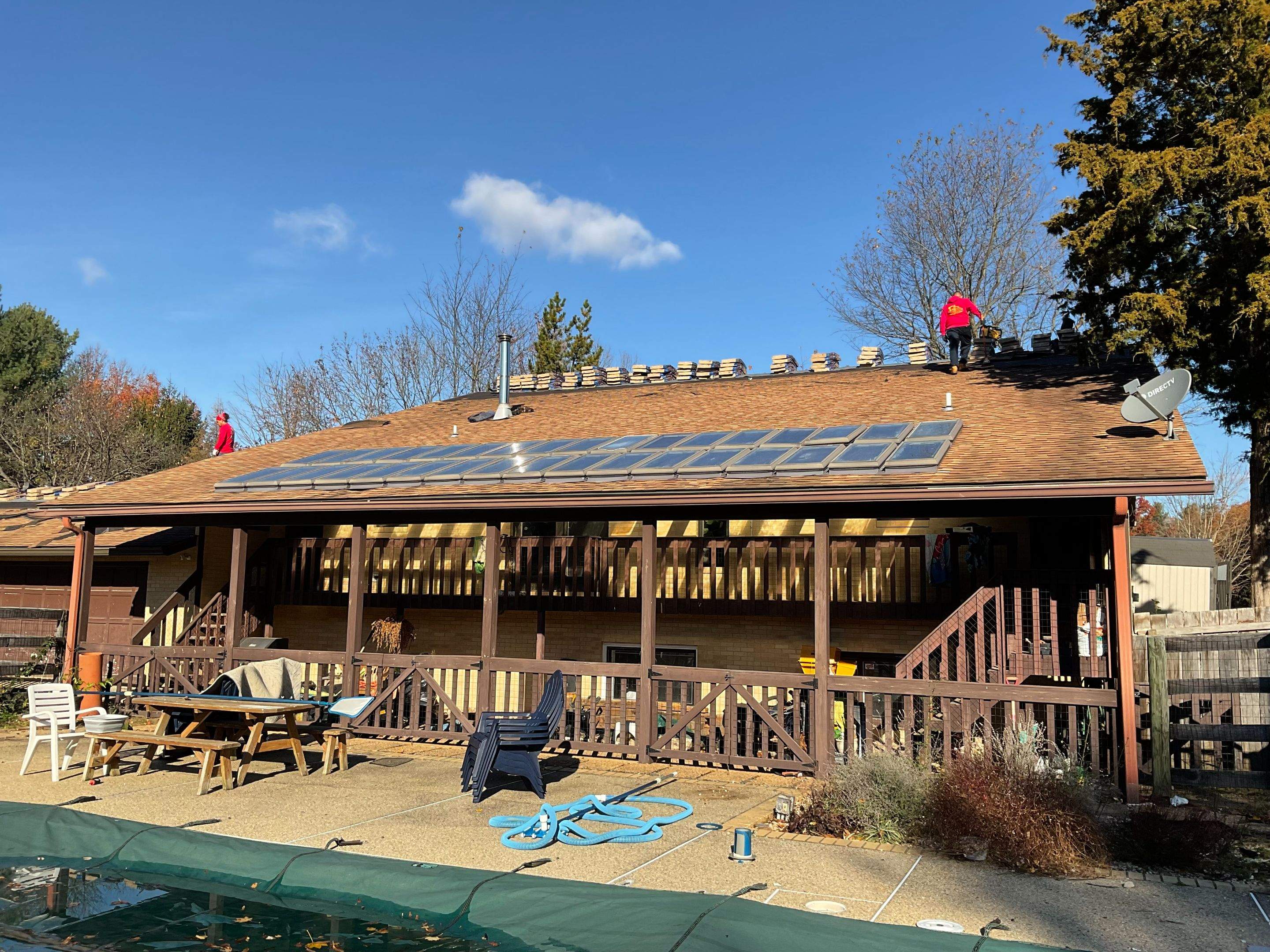 Residential Roofing Installation using CertainTeed Shingles by Alpha Design Services