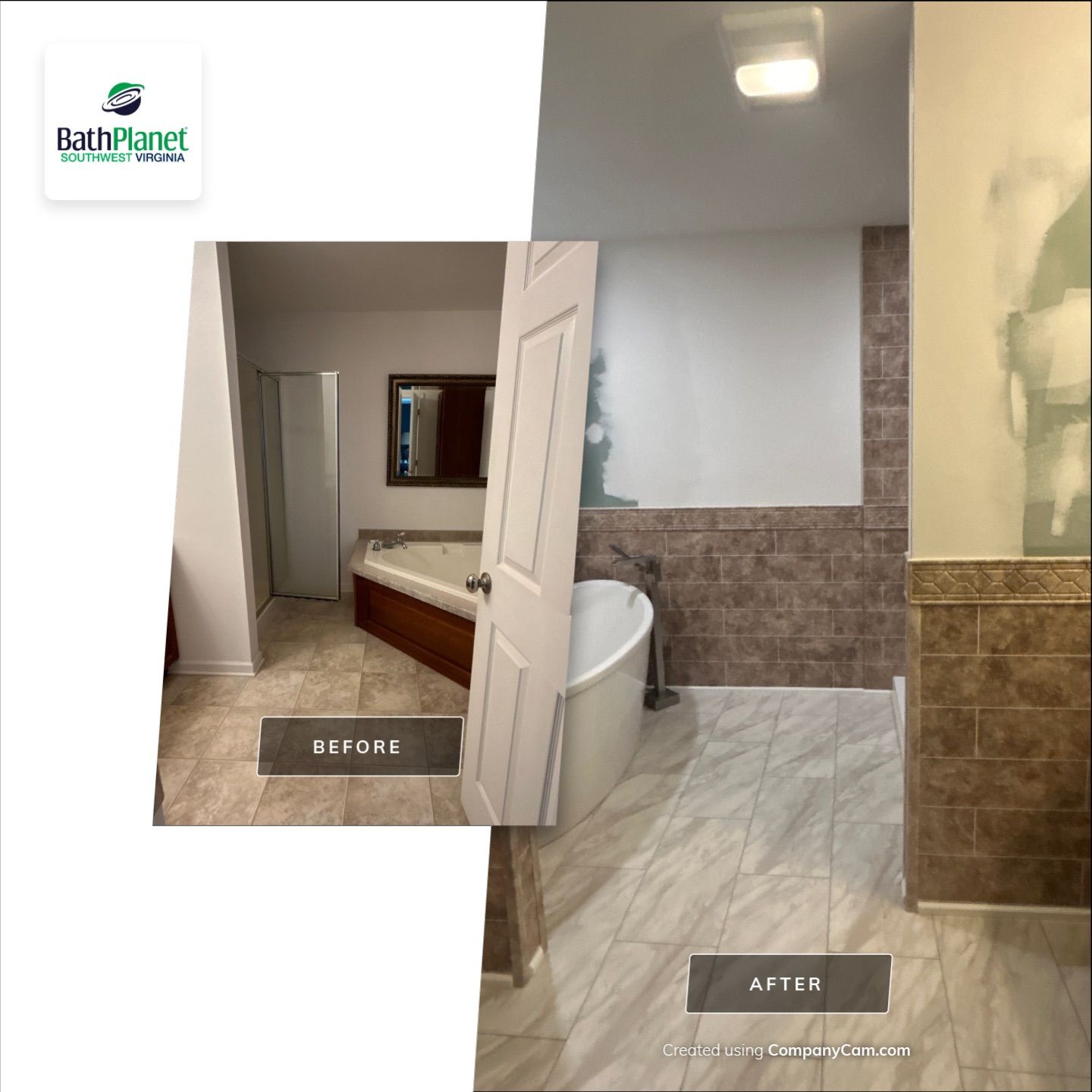 Full Bathroom Remodel by BathPlanet SW Virginia