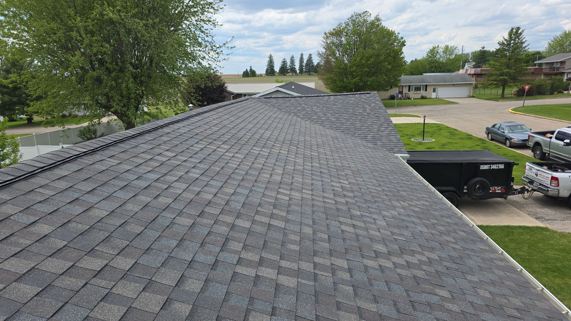 Project in Belmont by Anytime Roofing LLC 