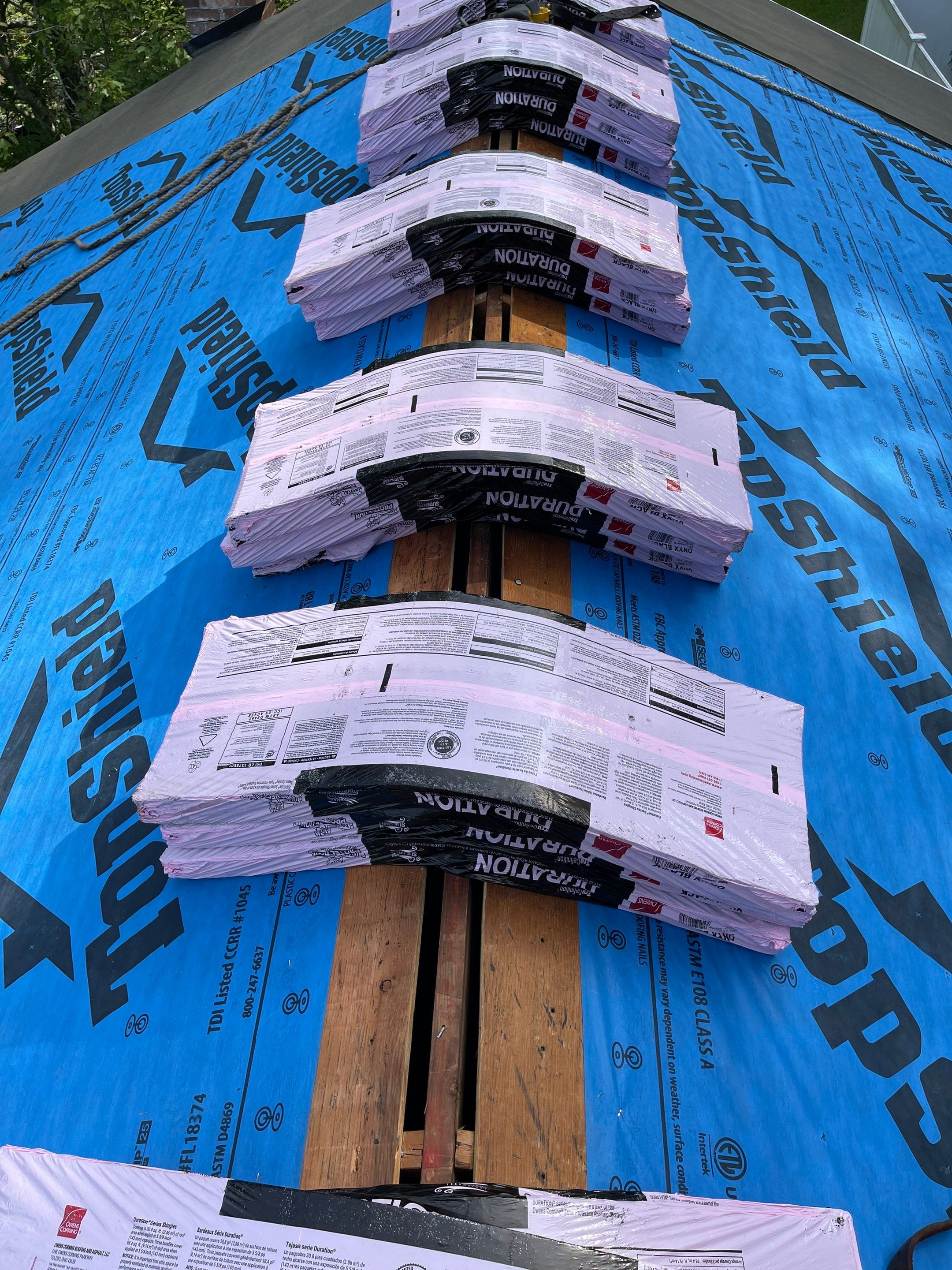 Residential Roofing Installation using Owens Corning TruDefinition by Sensible Home Solutions