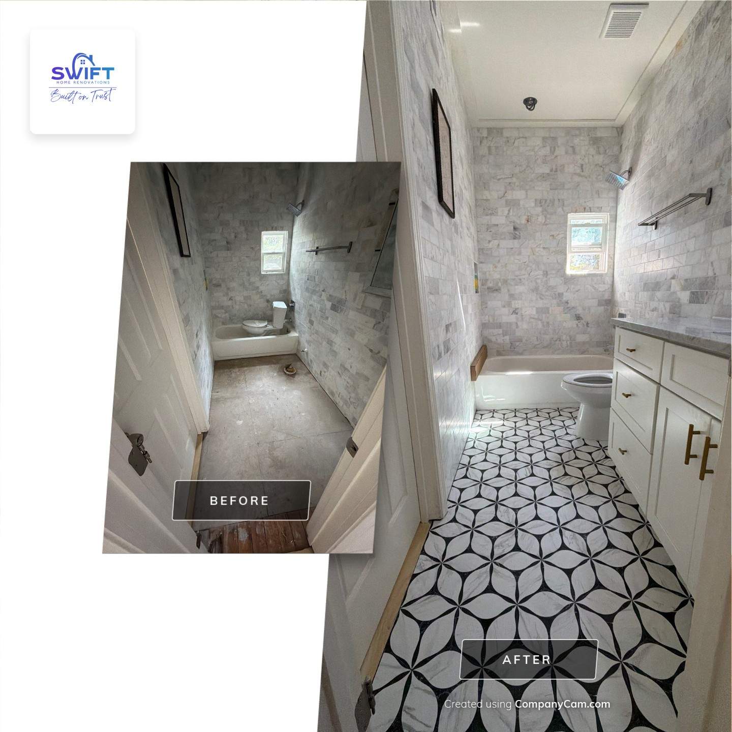 Comprehensive Interior Remodel and Bathroom Renovation in Decatur by Swift Home Renovations 