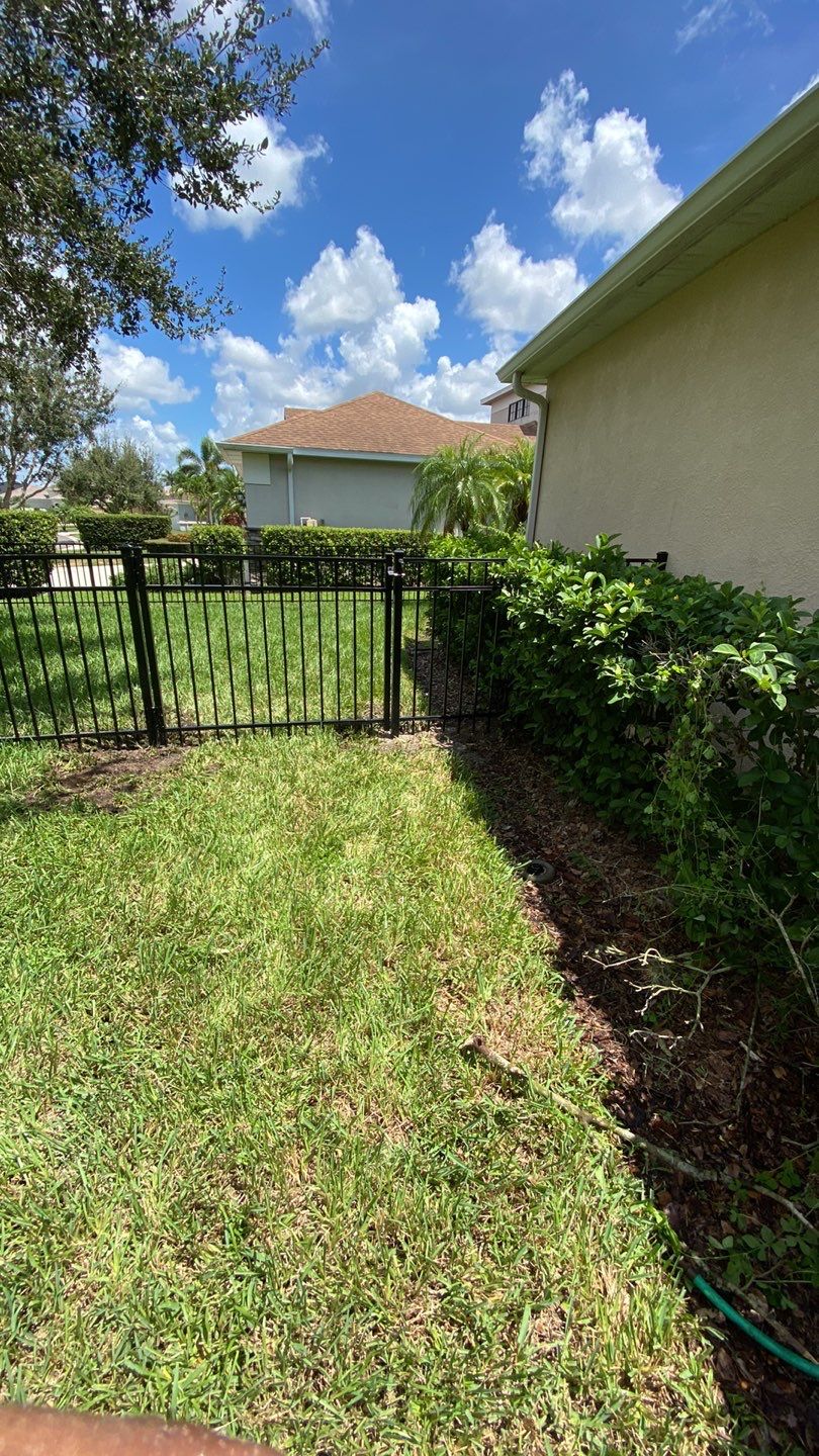 Aluminum Fence Installation using Black 3 Rail Aluminum Fence by Asap fence and gates, LLC
