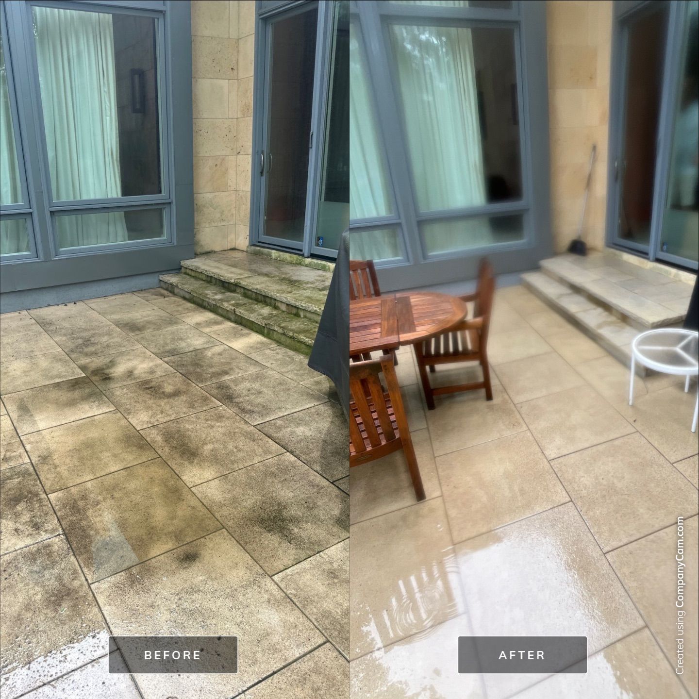 Project in Winnetka by Simmons Power & Soft Washing