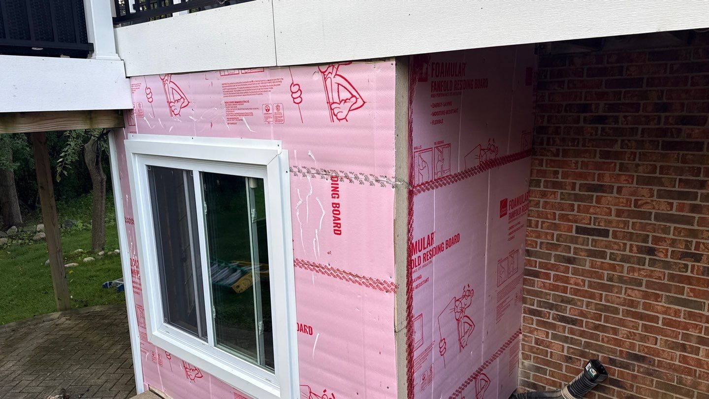 Siding Replacement using Alside Odyssey D4" Flagship Brown by 180 Contractors