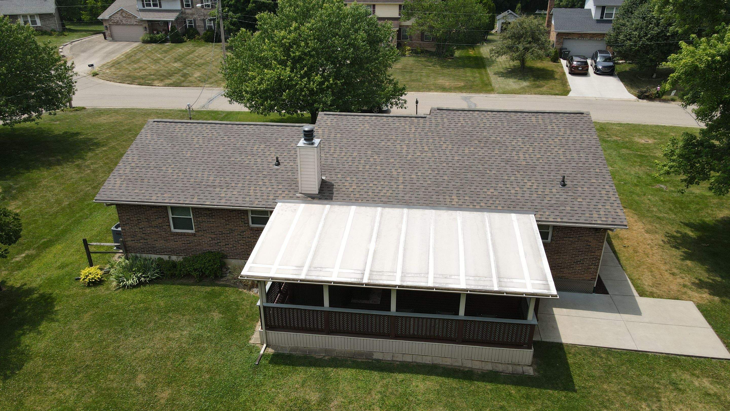 Atlas Weathered Shadow Roof Replacement by Tamlin Roofing