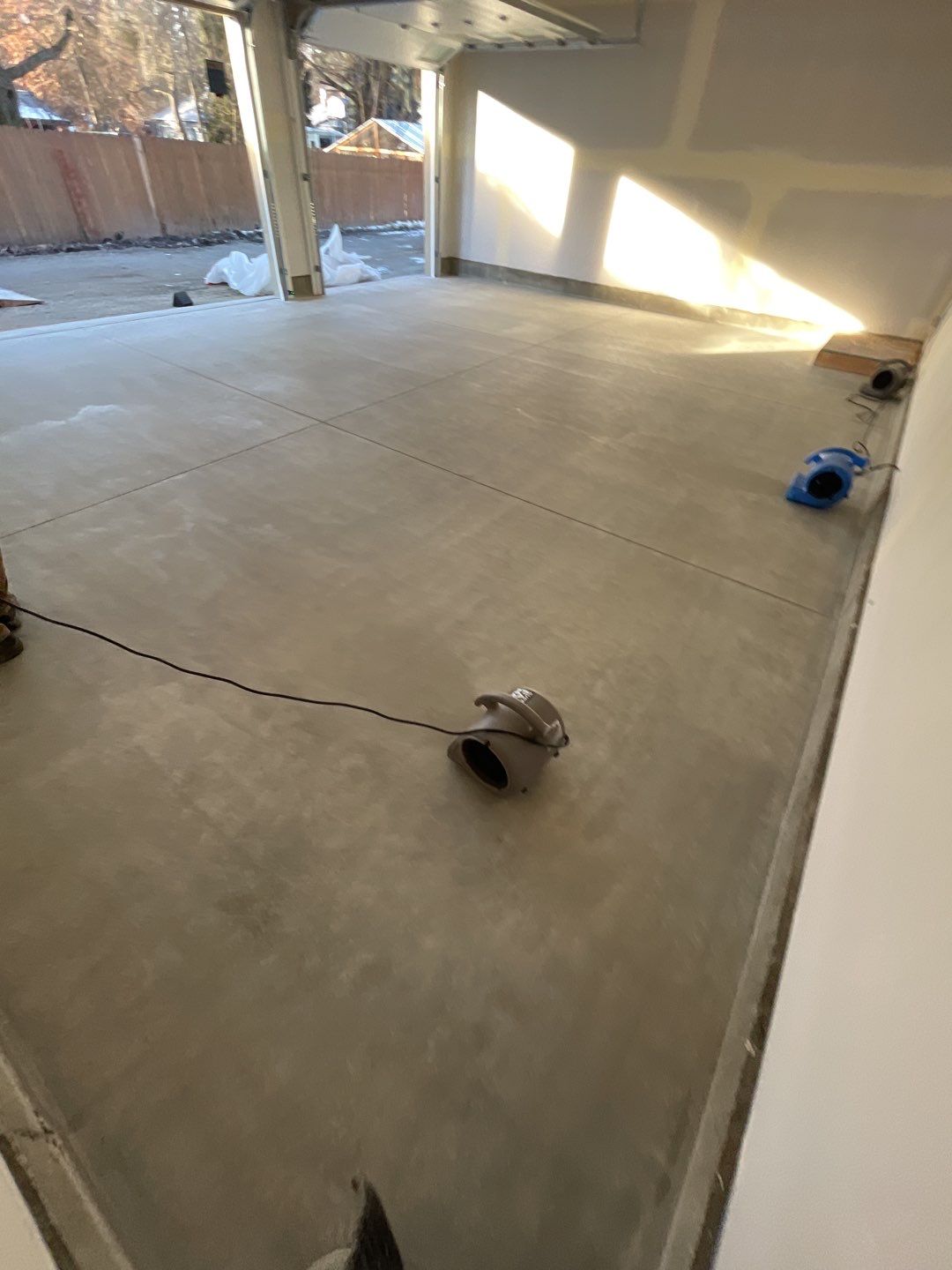 Garage Transformation using Silver Creek by Croc Coatings, LLC
