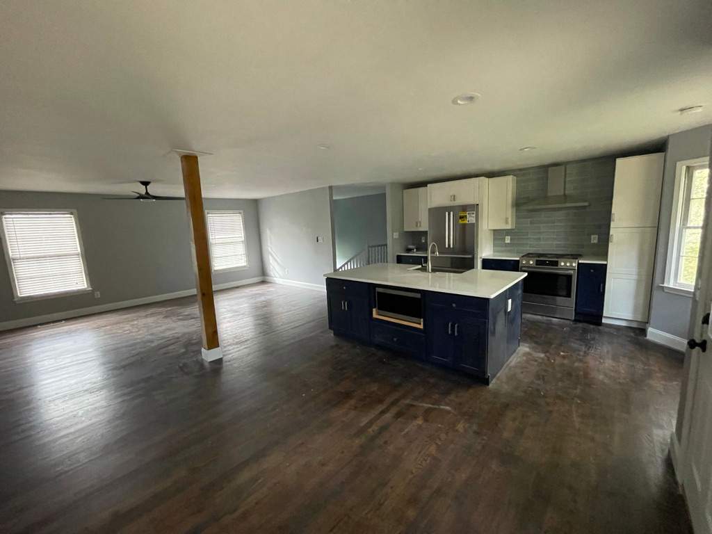 Russet Woods Flip House by Pillar and Pine