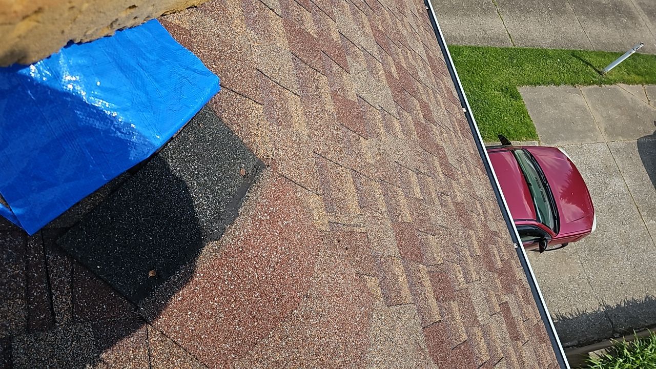 ATLAS PINNACLE COLOR: COPPER CANYON DRIP EDGE: ROYAL BROWN by Eagle Eye Roofing