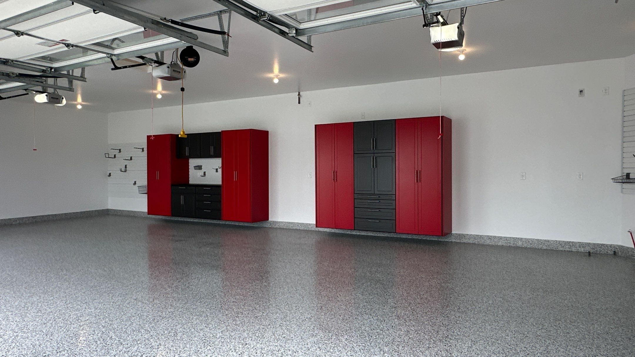 Louis P. transformed their garage into the garage of their dreams by Banner Garage