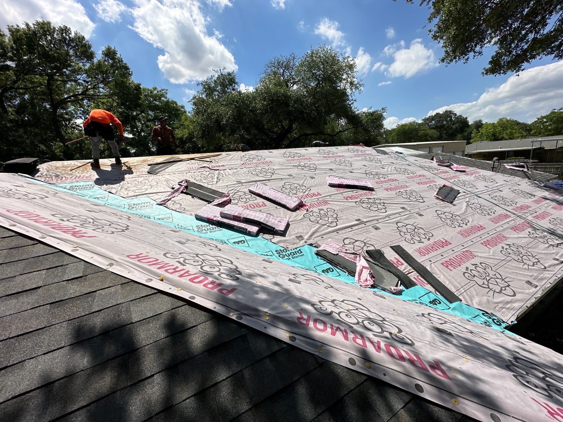 Project in Baytown by Motion Roofing